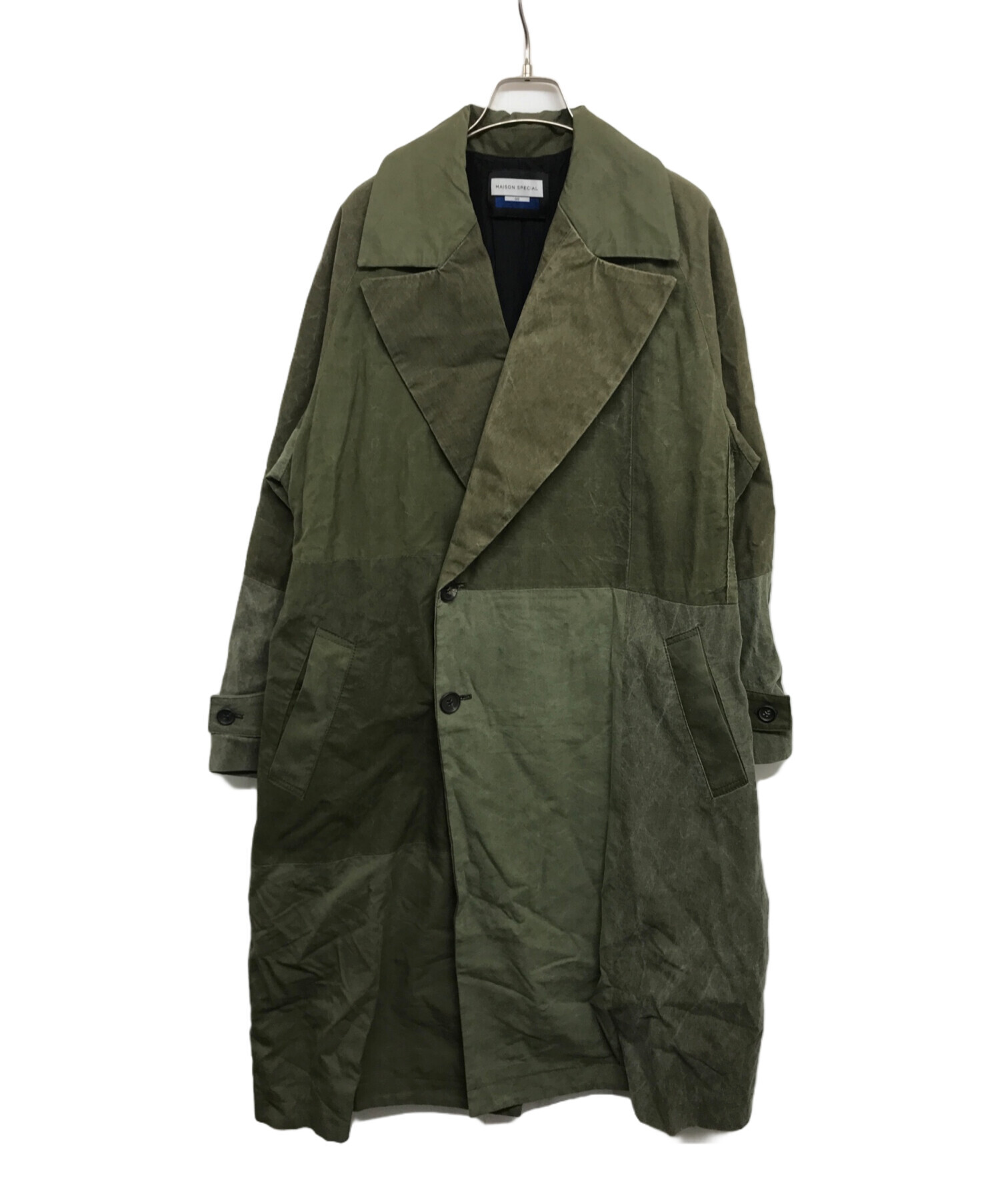 マルチファブリックプライムオーバーメルトンダブルコート ユニ