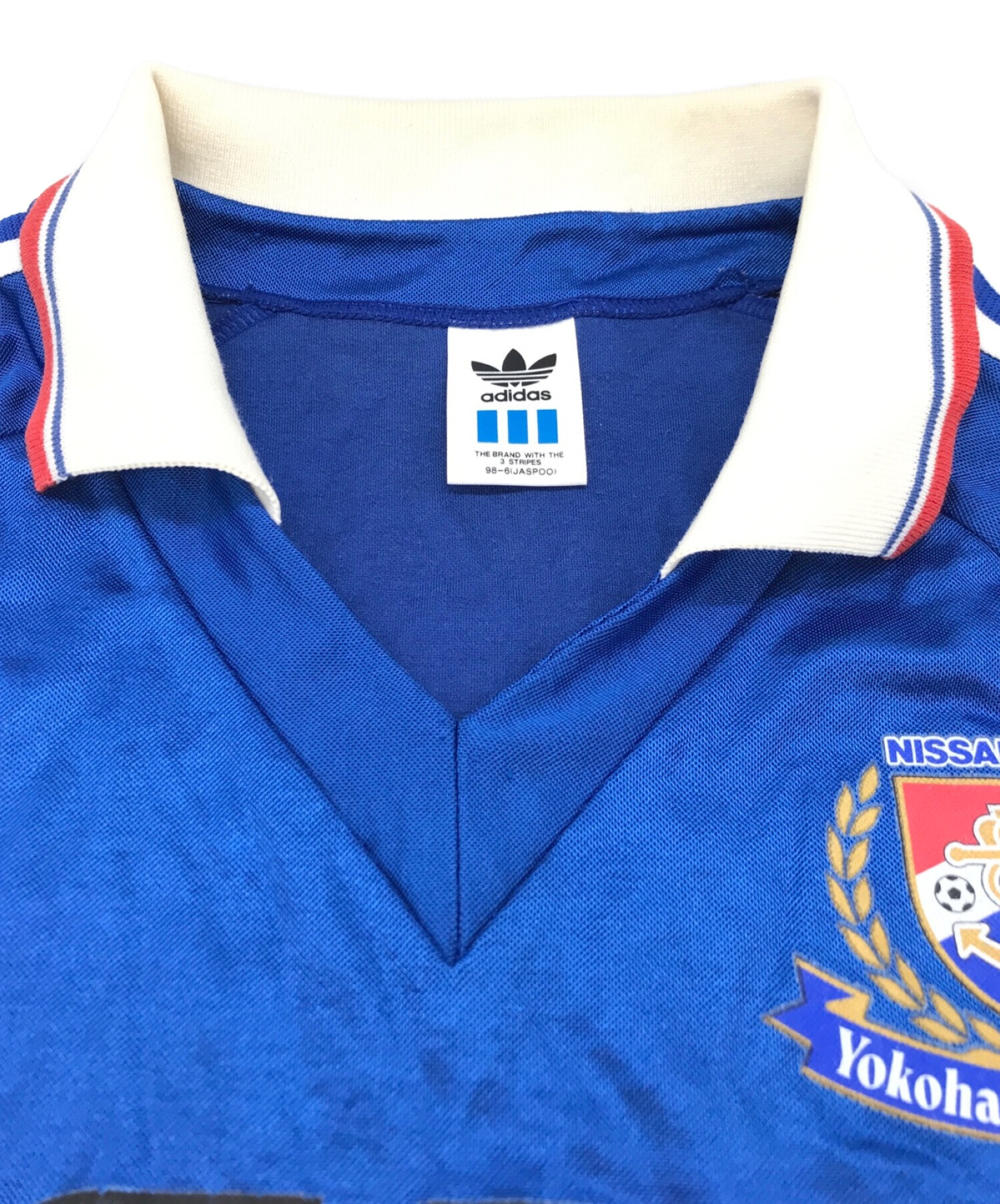 中古・古着通販】adidas (アディダス) 古着ゲームシャツ ブルー サイズ 