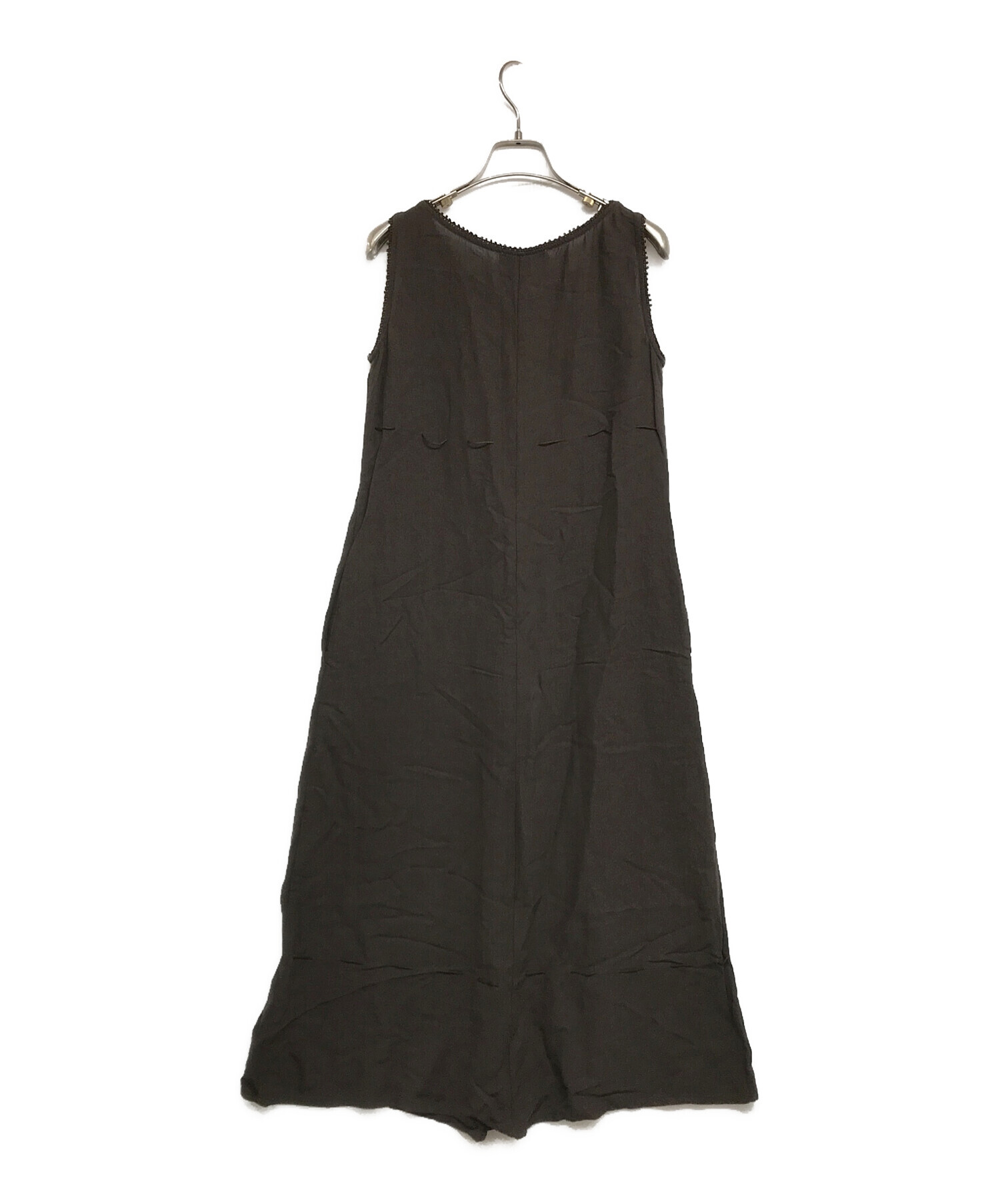 中古・古着通販】MaxMara (マックスマーラ) ノースリーブワンピース 
