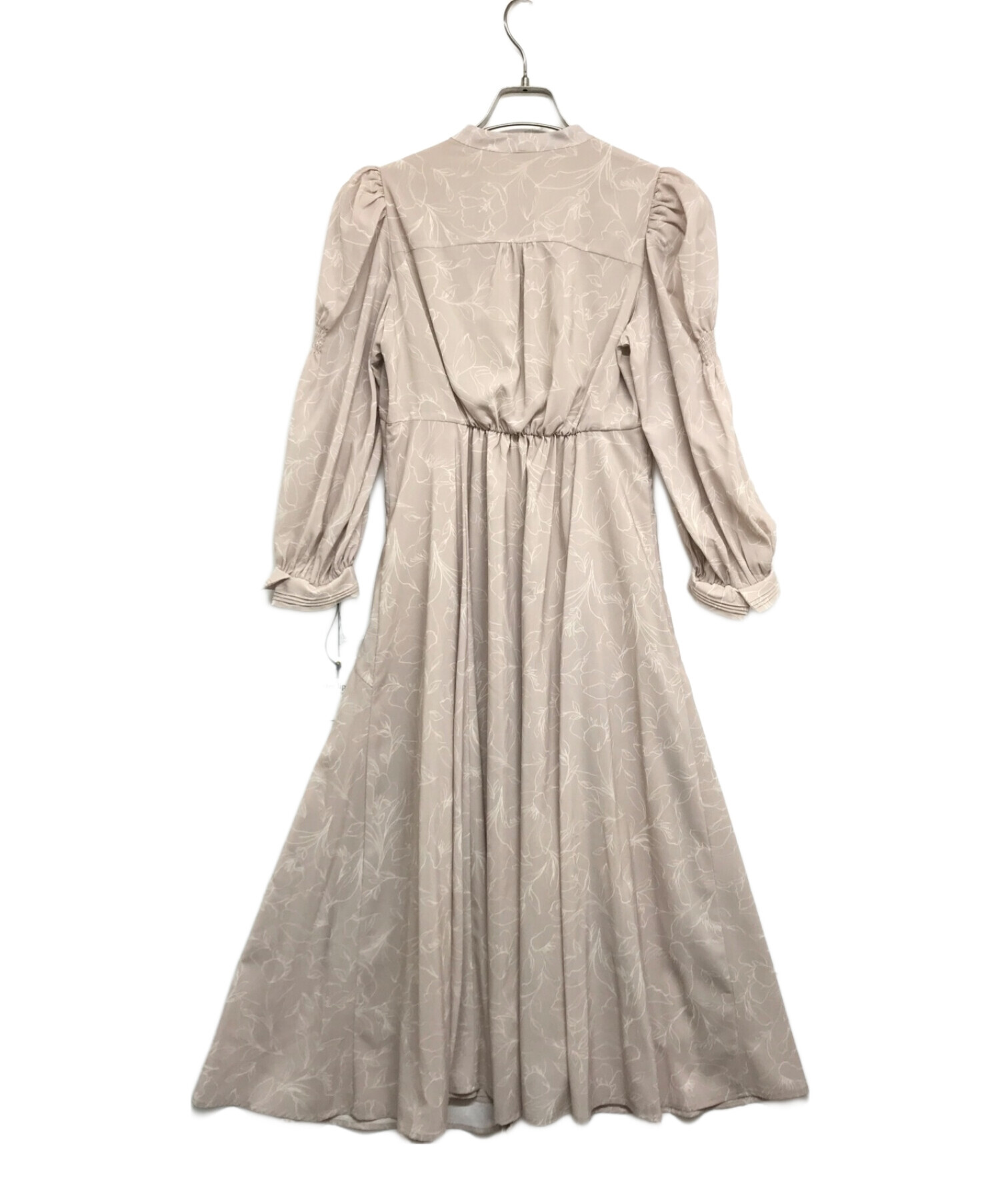 ハーリップトゥ La Brea Bow-Tie Dress 花 フレア ピンク La Brea Bow