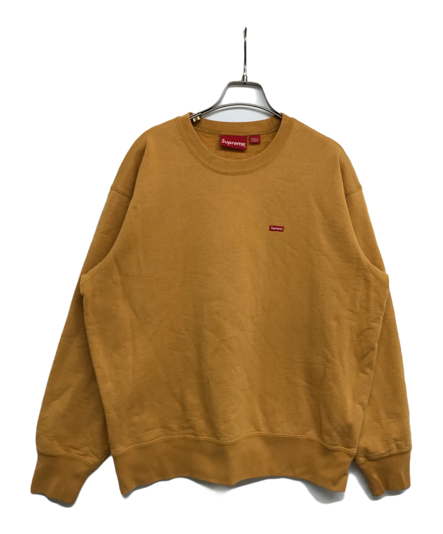 Supreme Box Logo Crewneck ブラウン新品