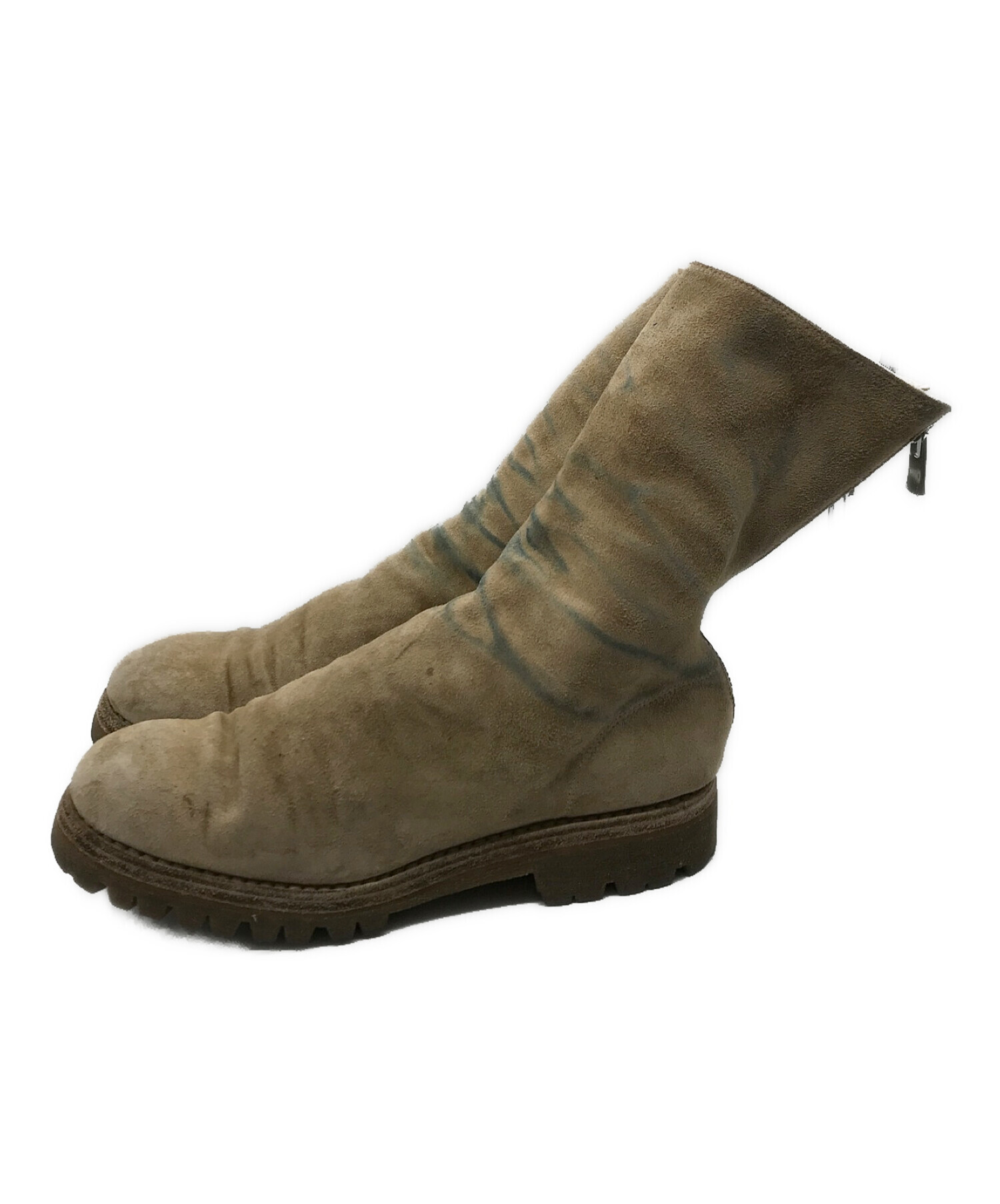 中古・古着通販】GUIDI Denham BACK ZIP BOOTS 788V BABY BUFFALO 