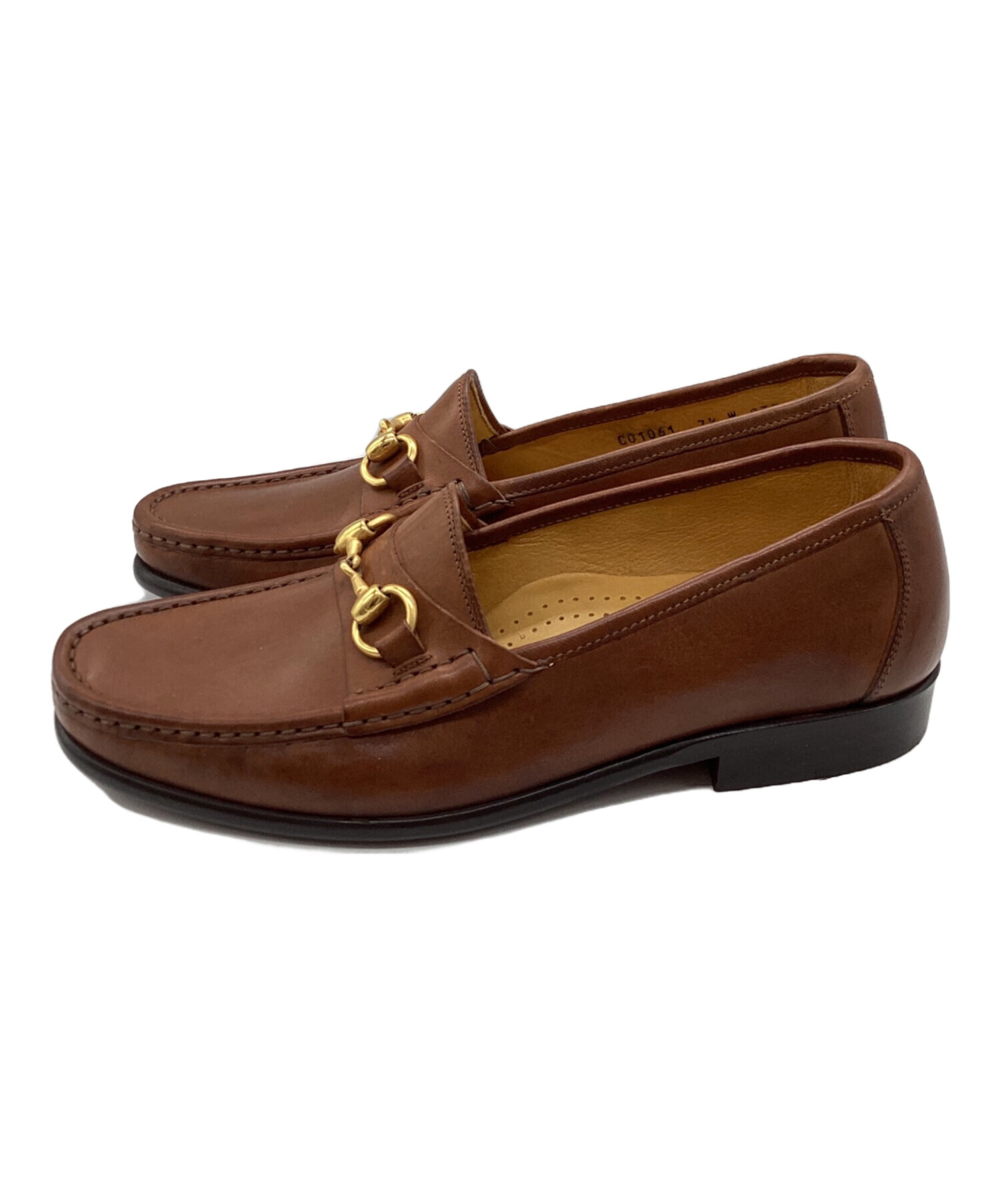 中古・古着通販】COLE HAAN (コールハーン) ビットローファー ブラウン 