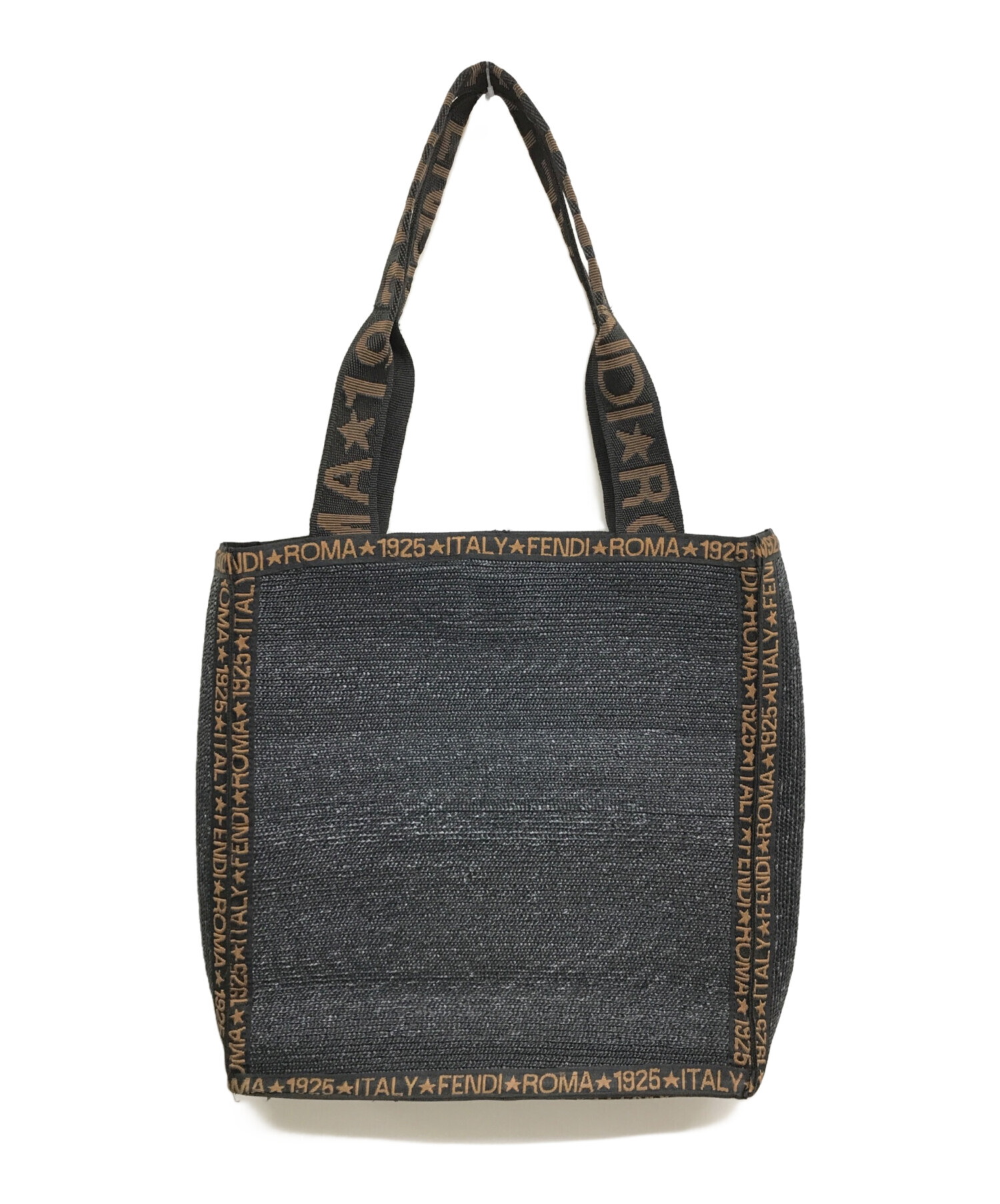 中古・古着通販】FENDI (フェンディ) ストロートートバッグ かごバッグ  