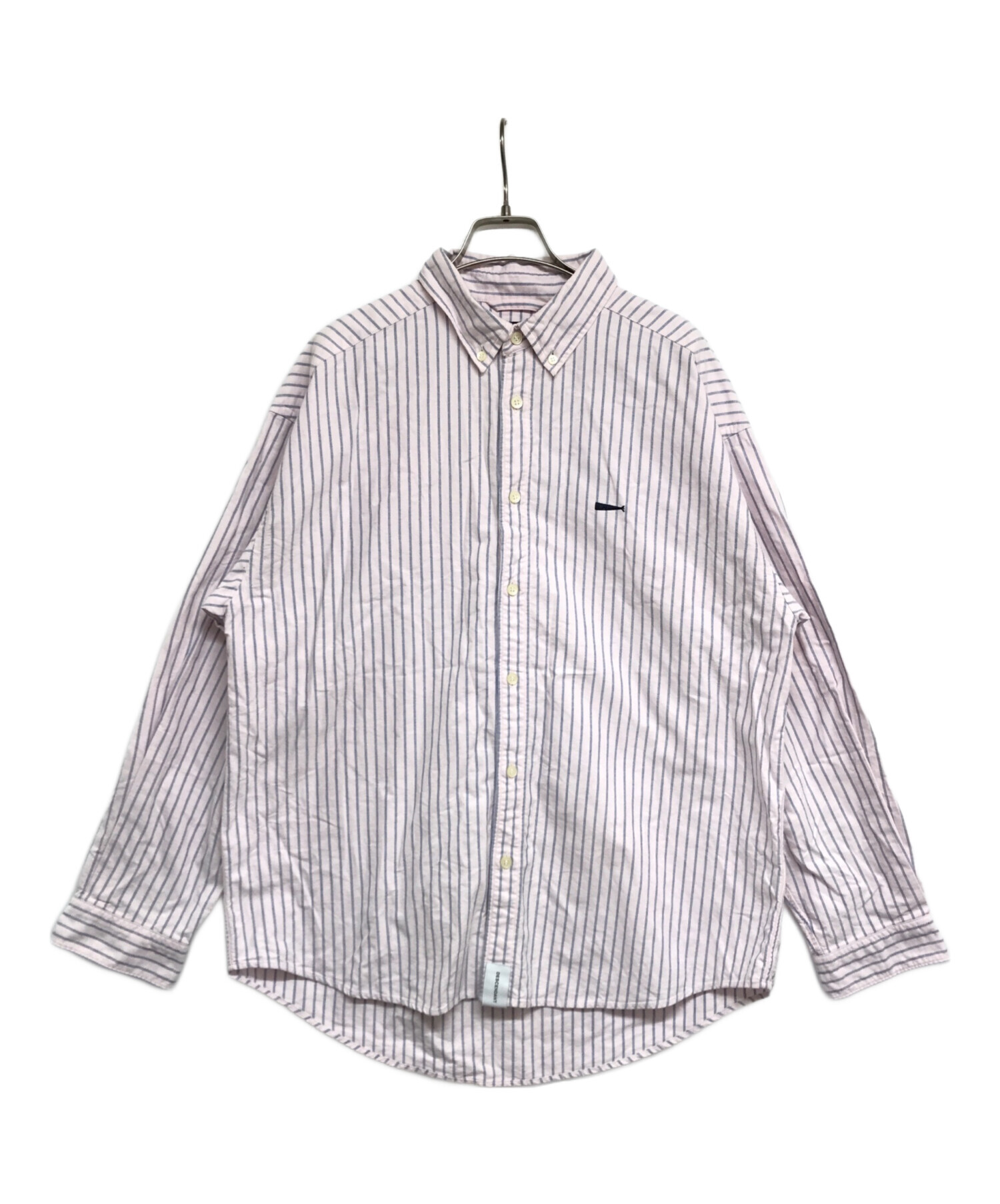 descendant ストライプシャツ