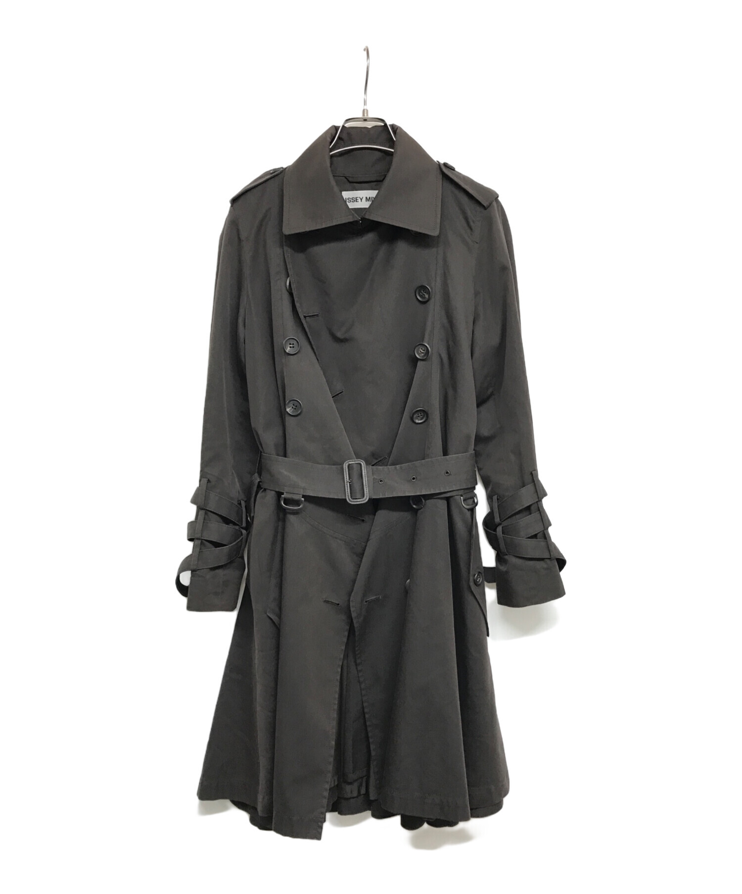 中古・古着通販】ISSEY MIYAKE (イッセイミヤケ) 変形トレンチコート 