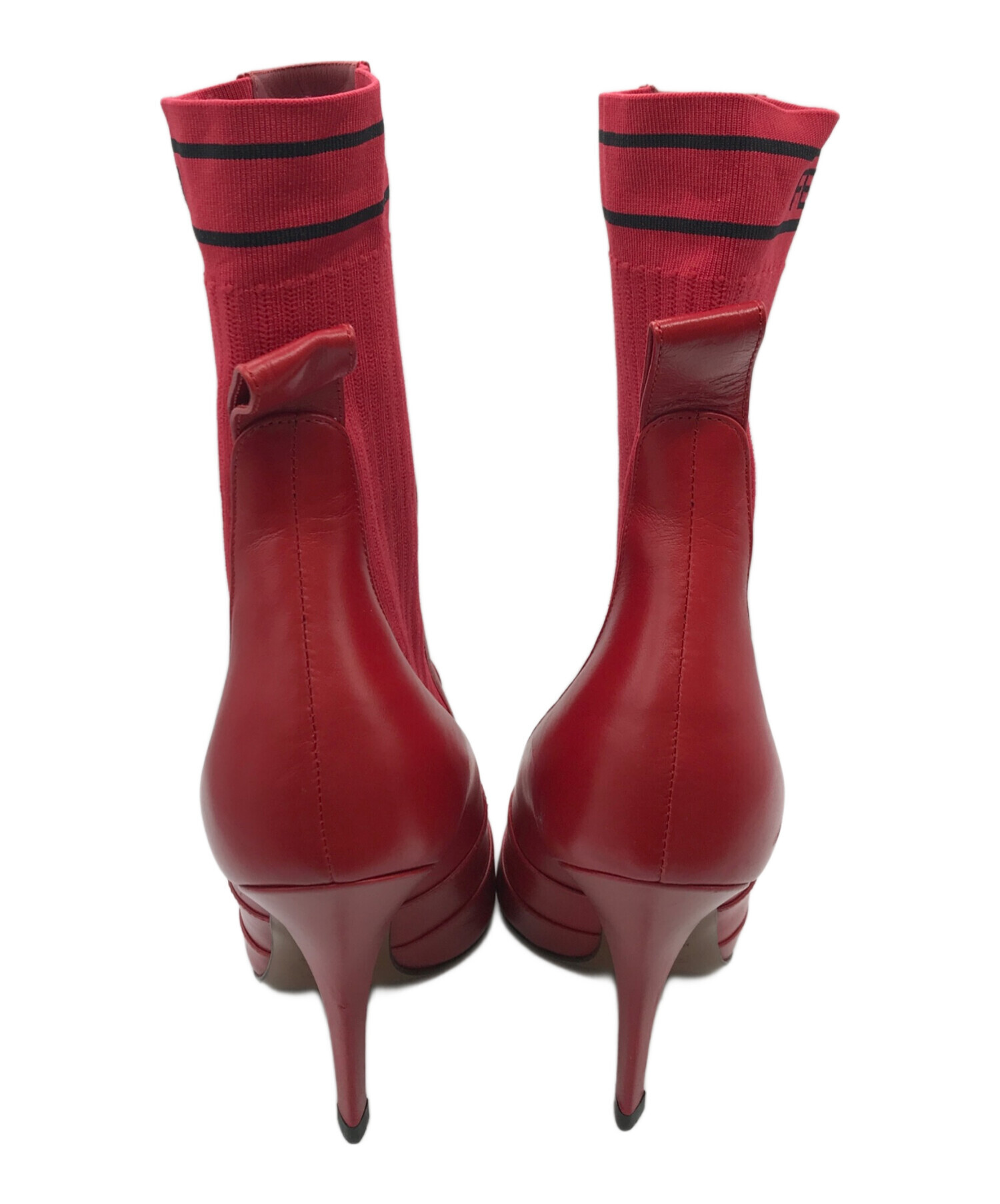 お値下げ‼️フェンディ.FENDI.美品ブーツ.サイズ37 fendi/フェンディソックスブーツ／サイズ／37