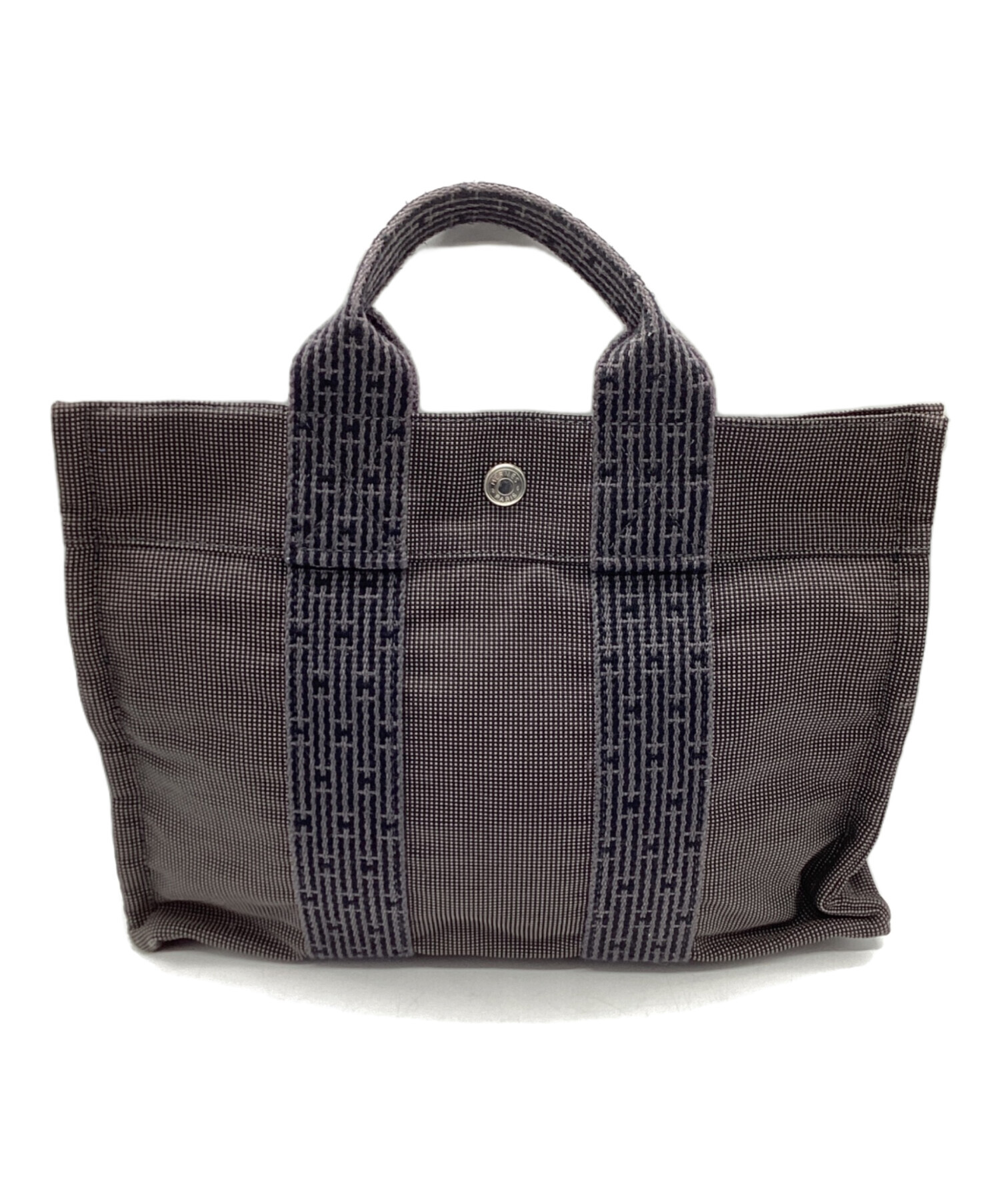 HERMES(エルメス) ハンドバッグ グレー×黒｜レディース