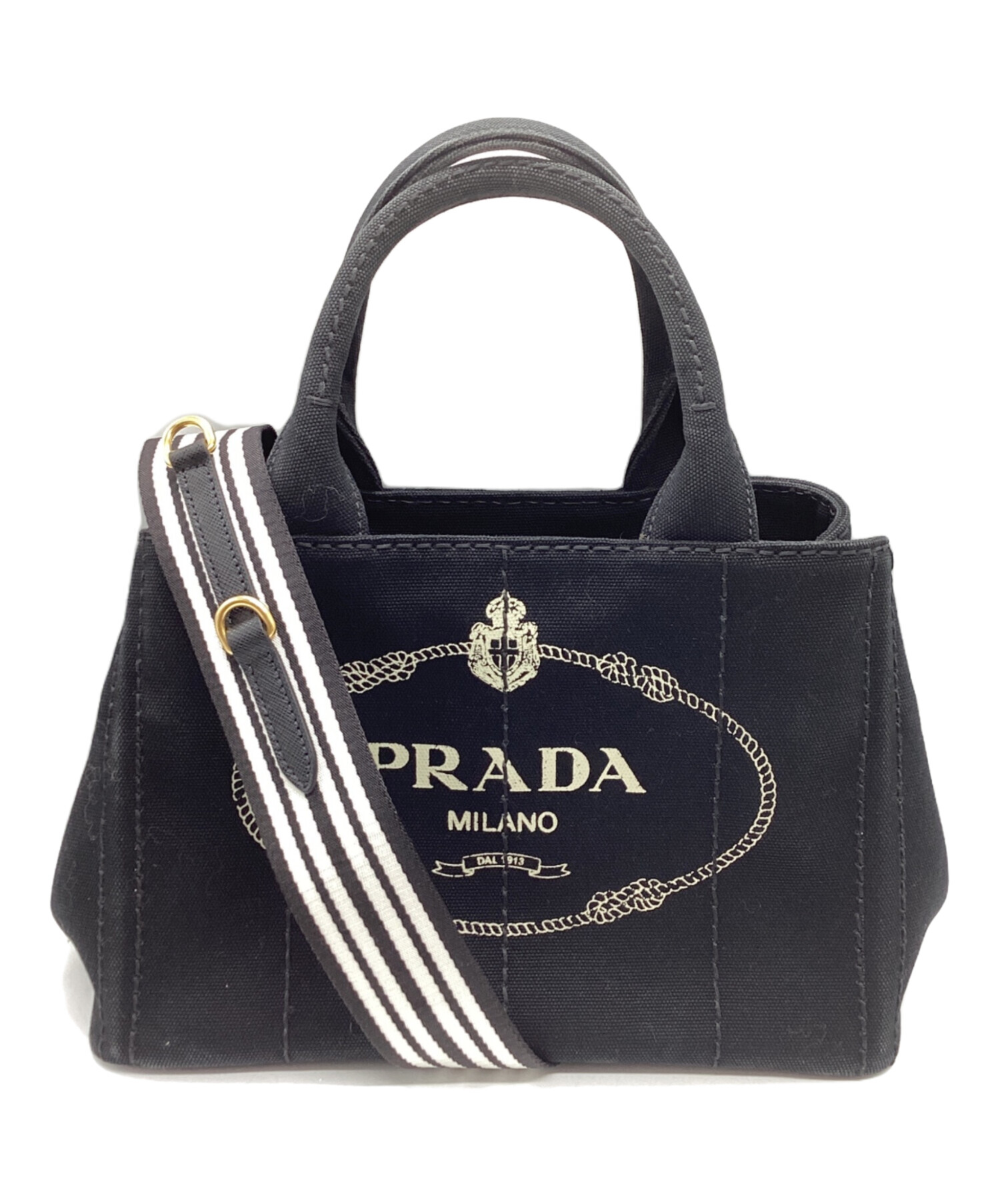 中古・古着通販】PRADA (プラダ) カナパトートバッグ 1BG439 Canapa  
