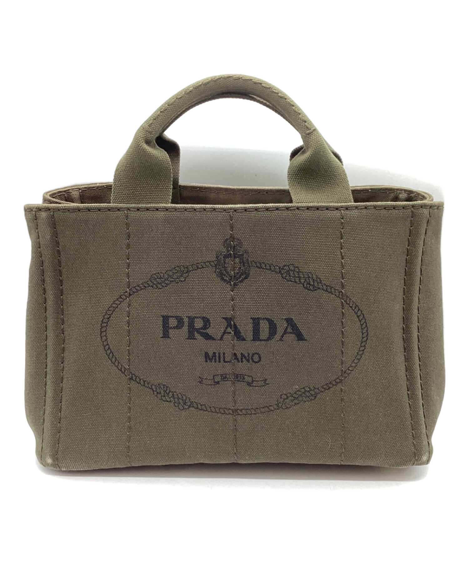 PRADA プラダ　カナパ　カーキ　S PRADA プラダ カナパ S カーキ カナパs カーキ