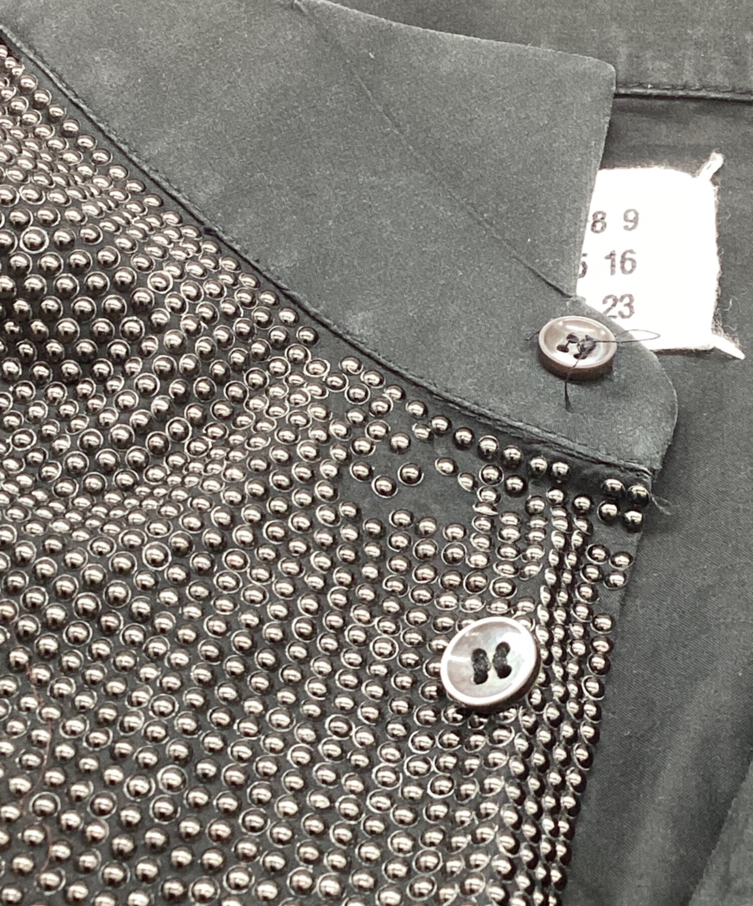 中古・古着通販】Maison Margiela (メゾンマルジェラ) ビーズ装飾  