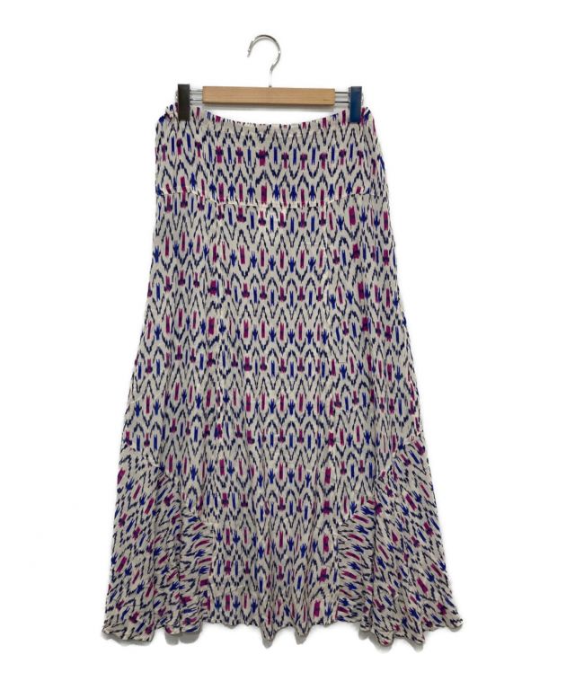 ISABEL MARANT ETOILE 34 レーヨン プリントロングスカート 