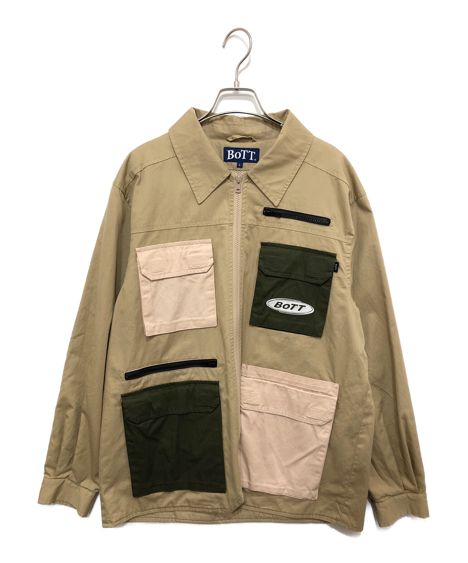 中古・古着通販】BoTT (ボット) Multi Pocket Jacket ベージュ サイズ  
