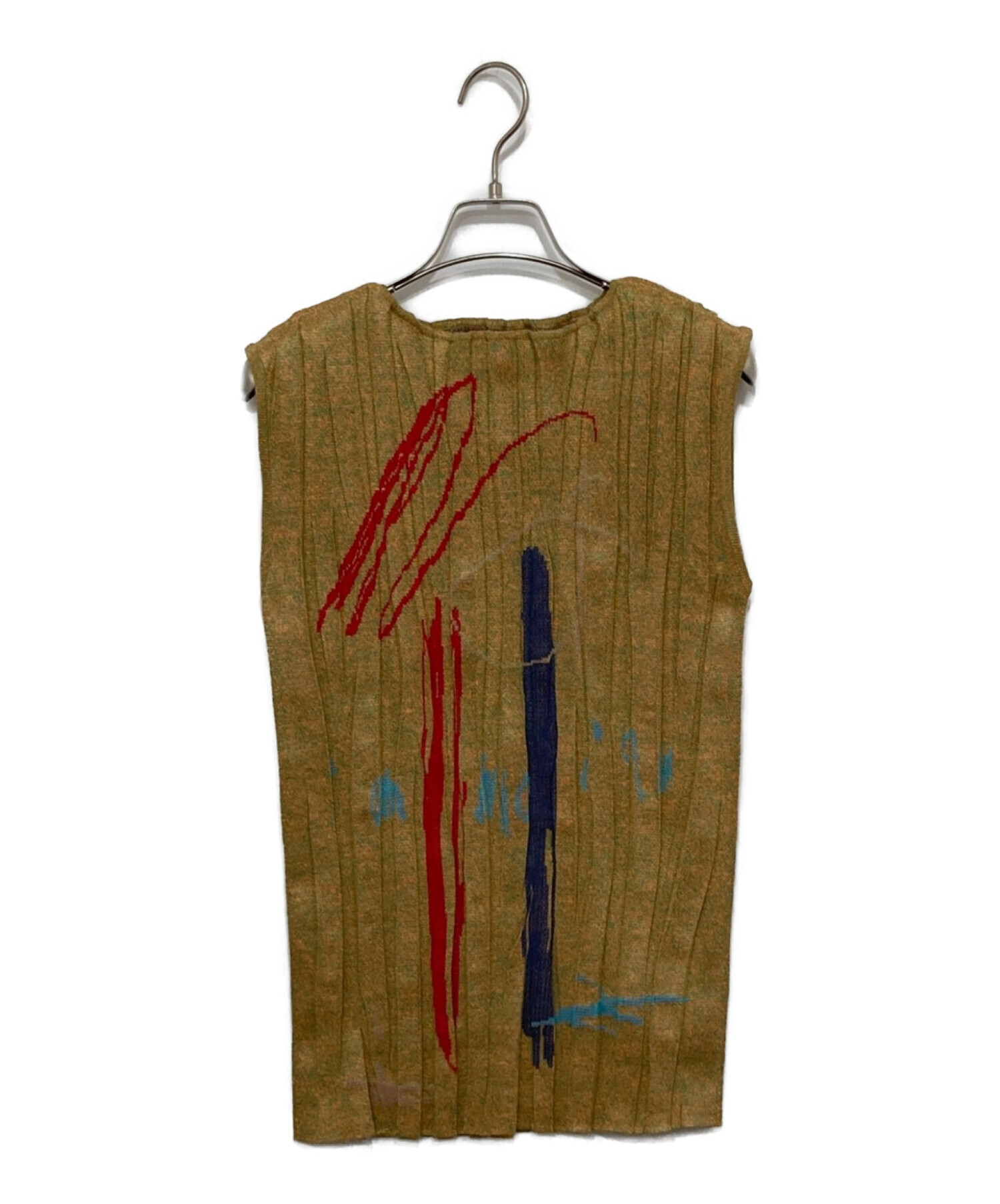 shrinked drawing tank top