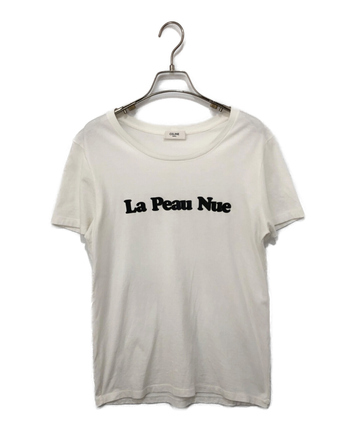 CELINE (セリーヌ) プリントTシャツ ホワイト サイズ:Ｓ