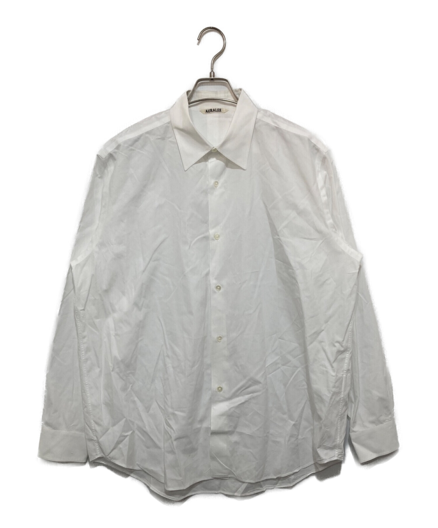 中古・古着通販】AURALEE (オーラリー) WASHED FINX TWILL SHIRTS 