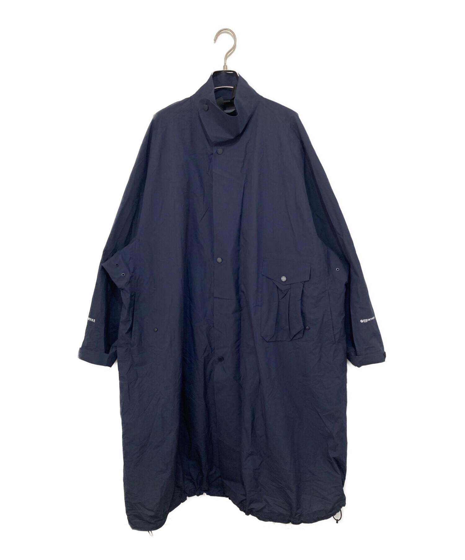 ハイク HYKE PERTEX PONCHO サイズ1 ネイビー 即完売 レア 【公式通販】