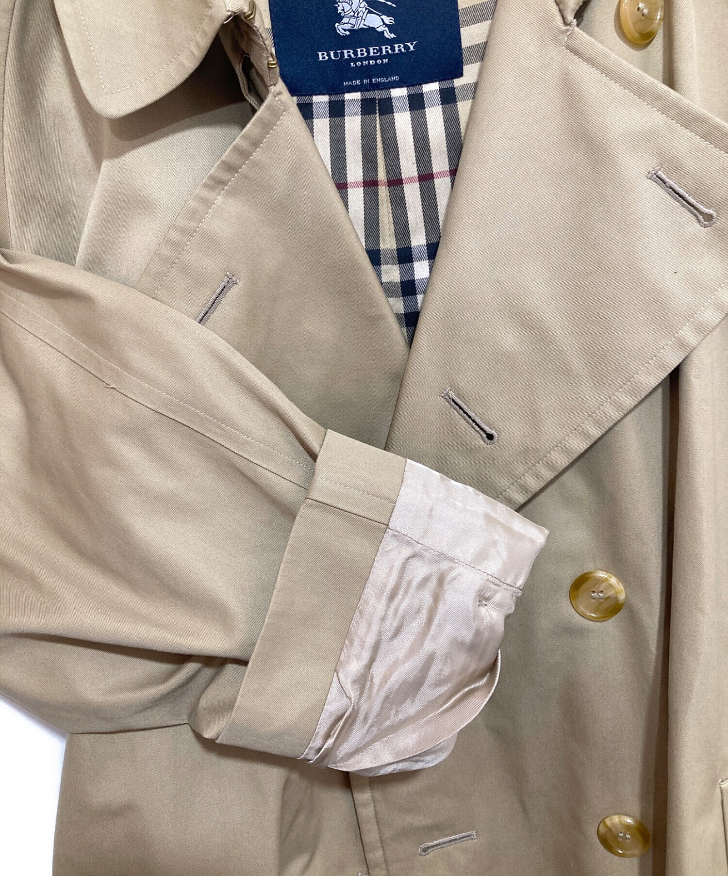 メンズ ロングコート Burberrys made in England 中古・古着通販 