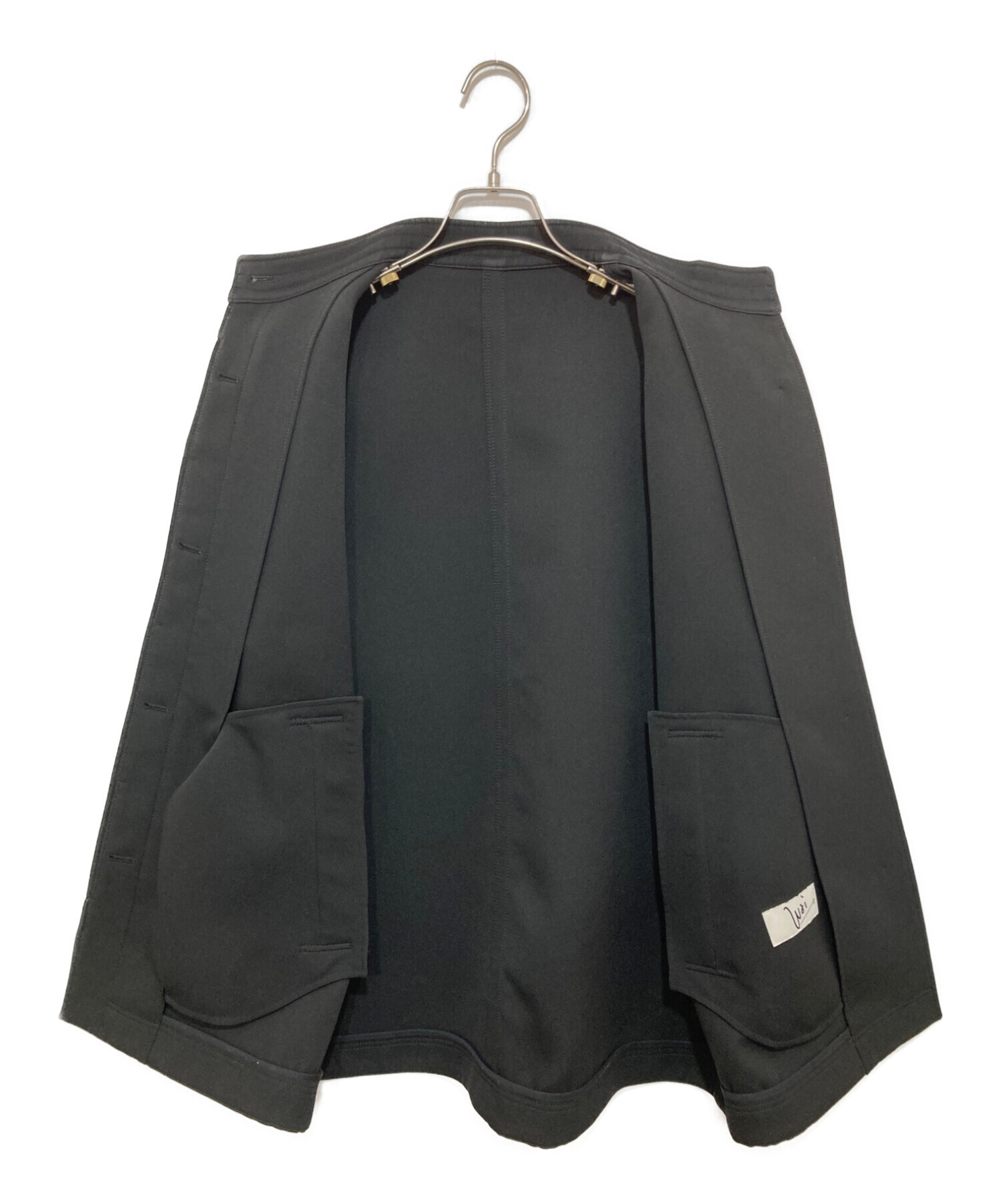 ships wai+ マトラッセトリプルクロスジレベストブラック野尻美穂