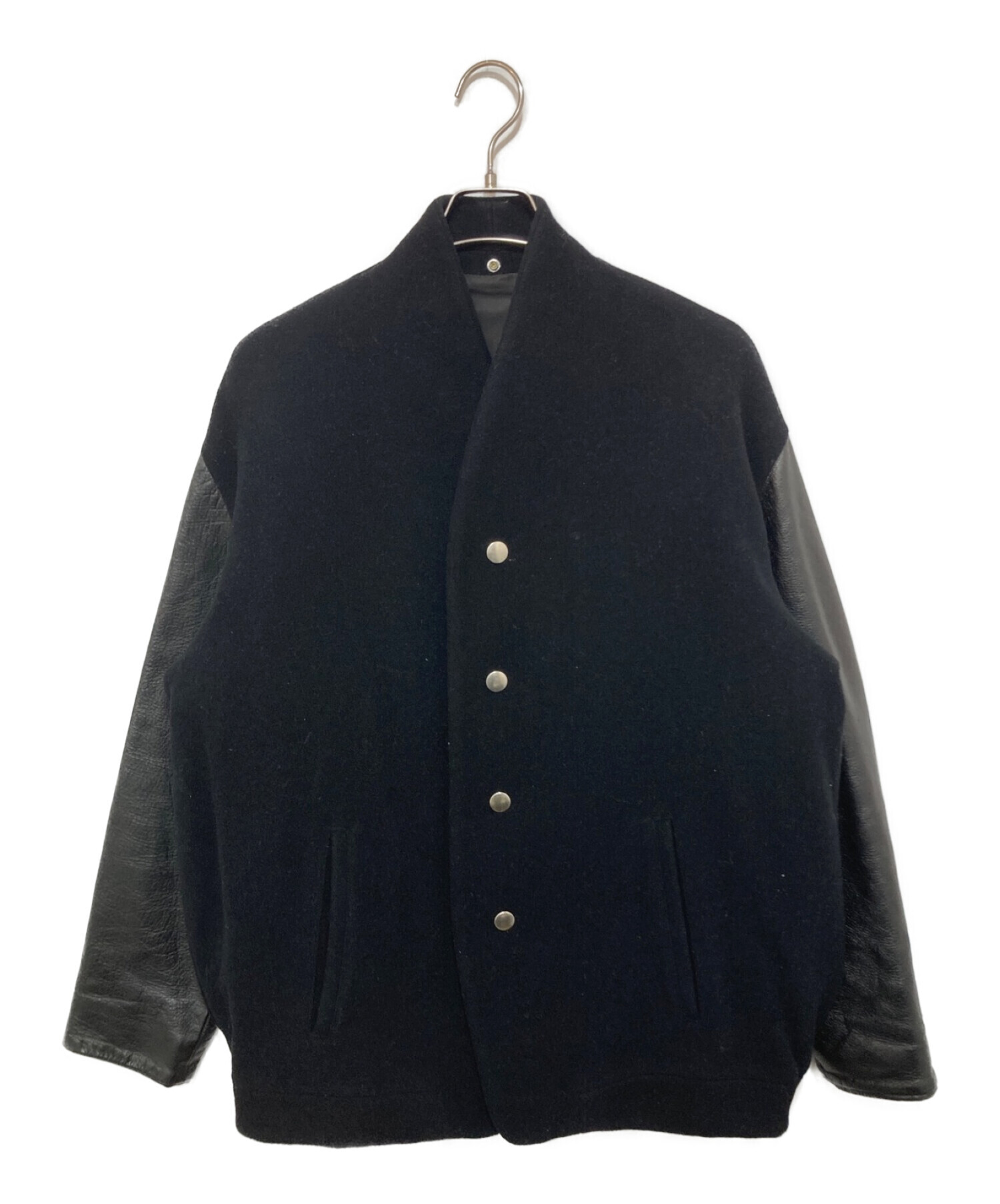 中古・古着通販】the sakaki (ザ サカキ) レザー切替スタジャン 
