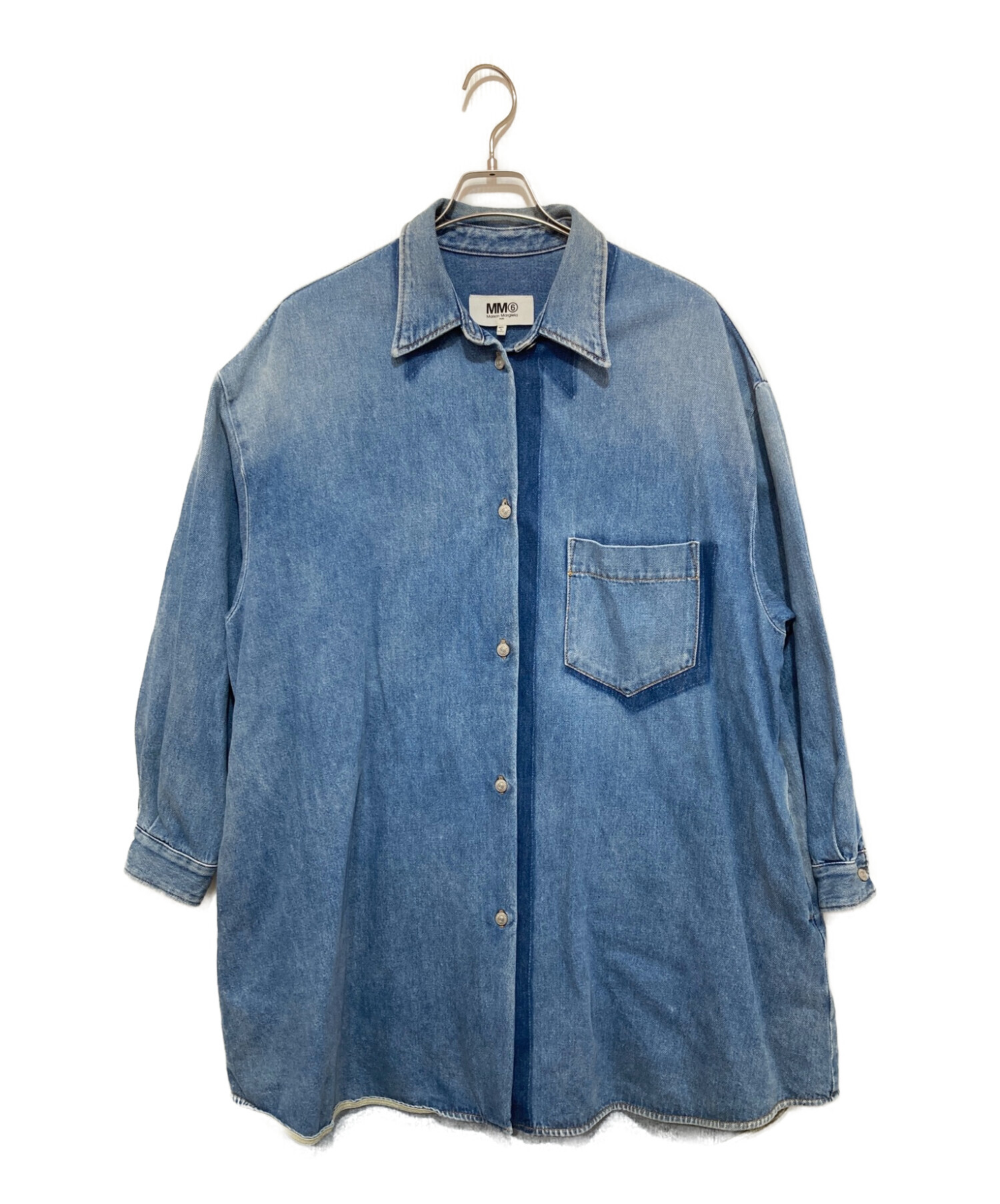 MM6 Maison Margiela : デニムシャツワンピース