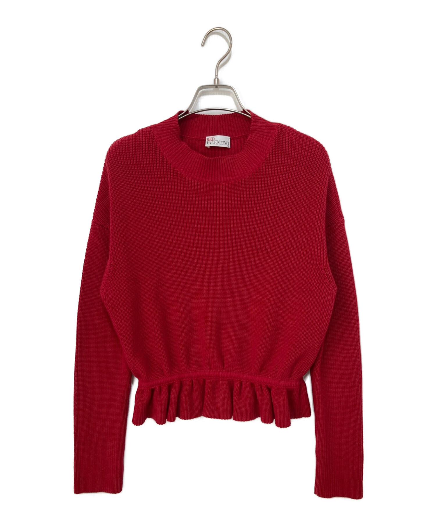 中古・古着通販】RED VALENTINO (レッドヴァレンティノ) フリルニット 