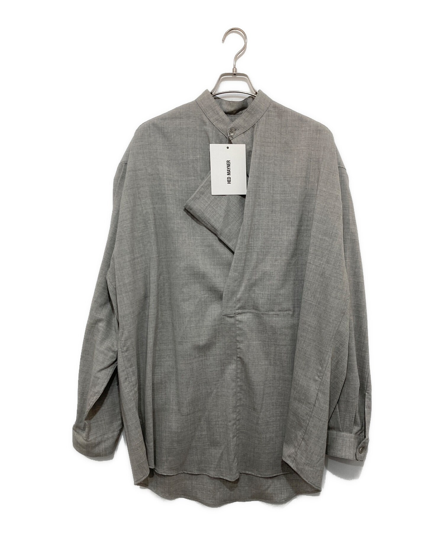 中古・古着通販】Hed Mayner (ヘド メイナー) Band Collar Shirt 