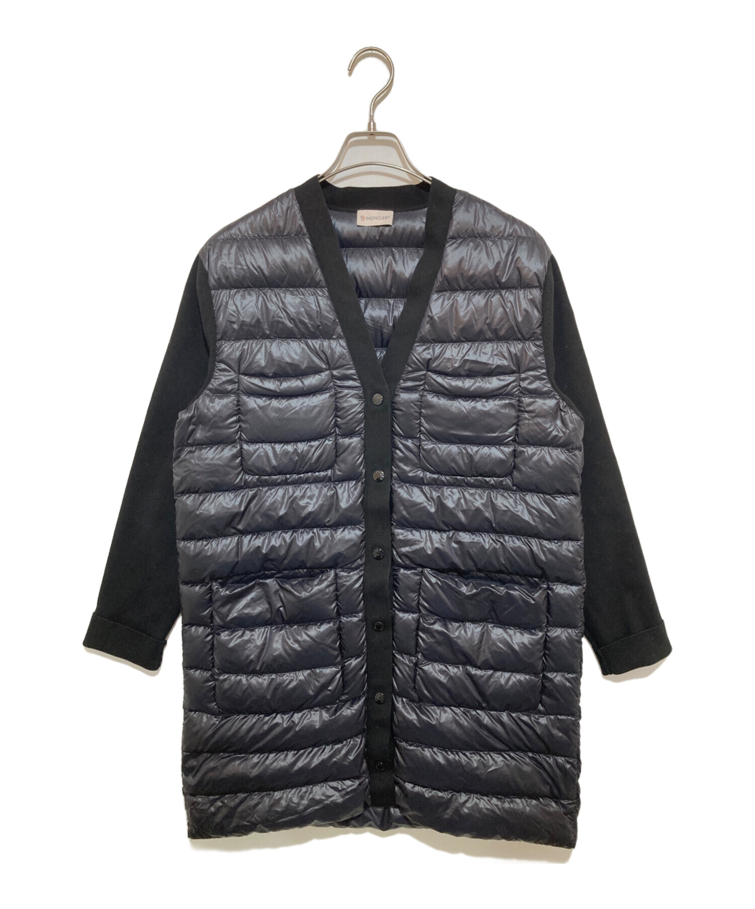 中古・古着通販】MONCLER (モンクレール) ダウンカーディガンコート 