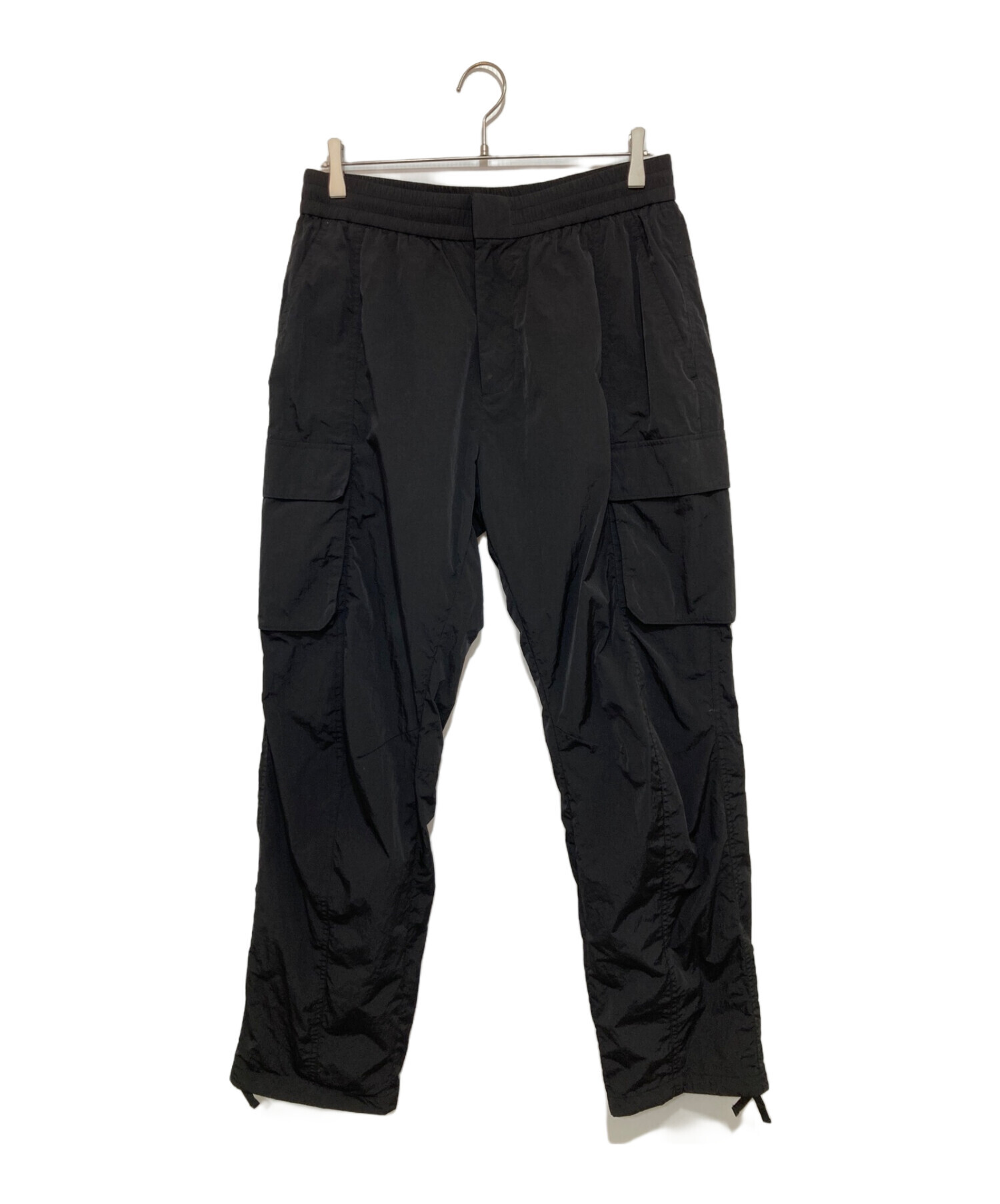 中古・古着通販】KITH (キス) ナイロンカーゴパンツ ブラック サイズ:M 