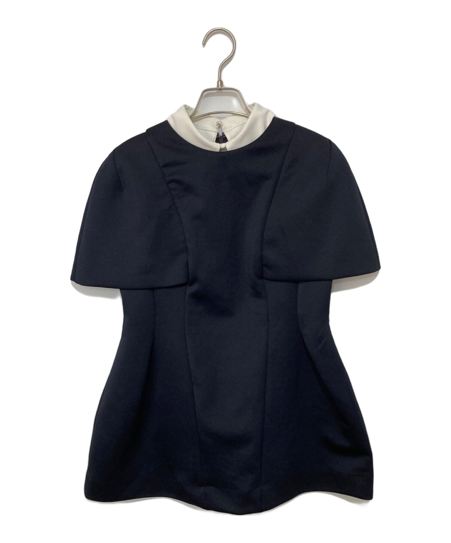 新品】CELFORD セルフォード 衿付きポンチセットアップ ネイビー 38