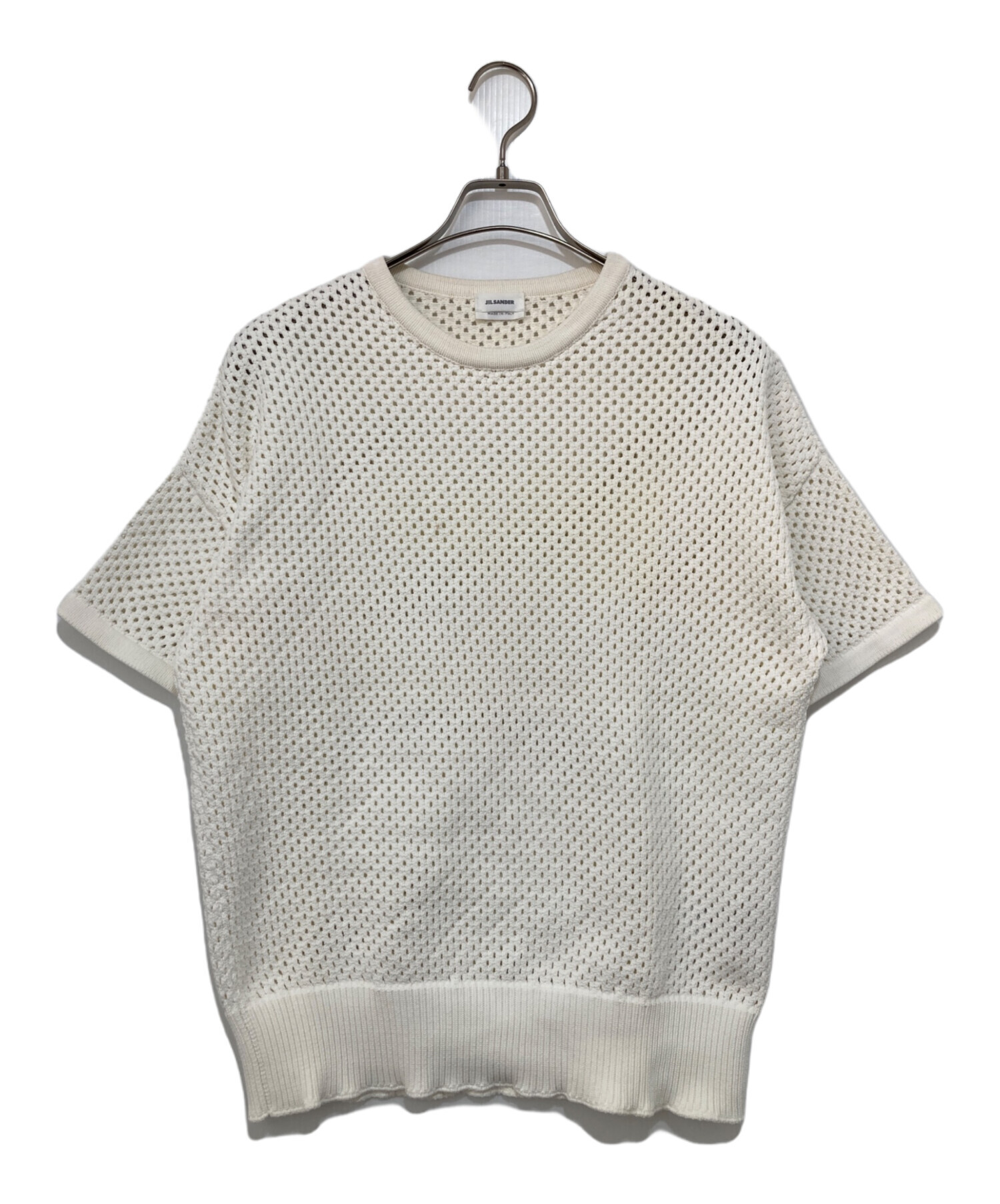 中古・古着通販】JIL SANDER (ジルサンダー) メッシュニットカットソー 