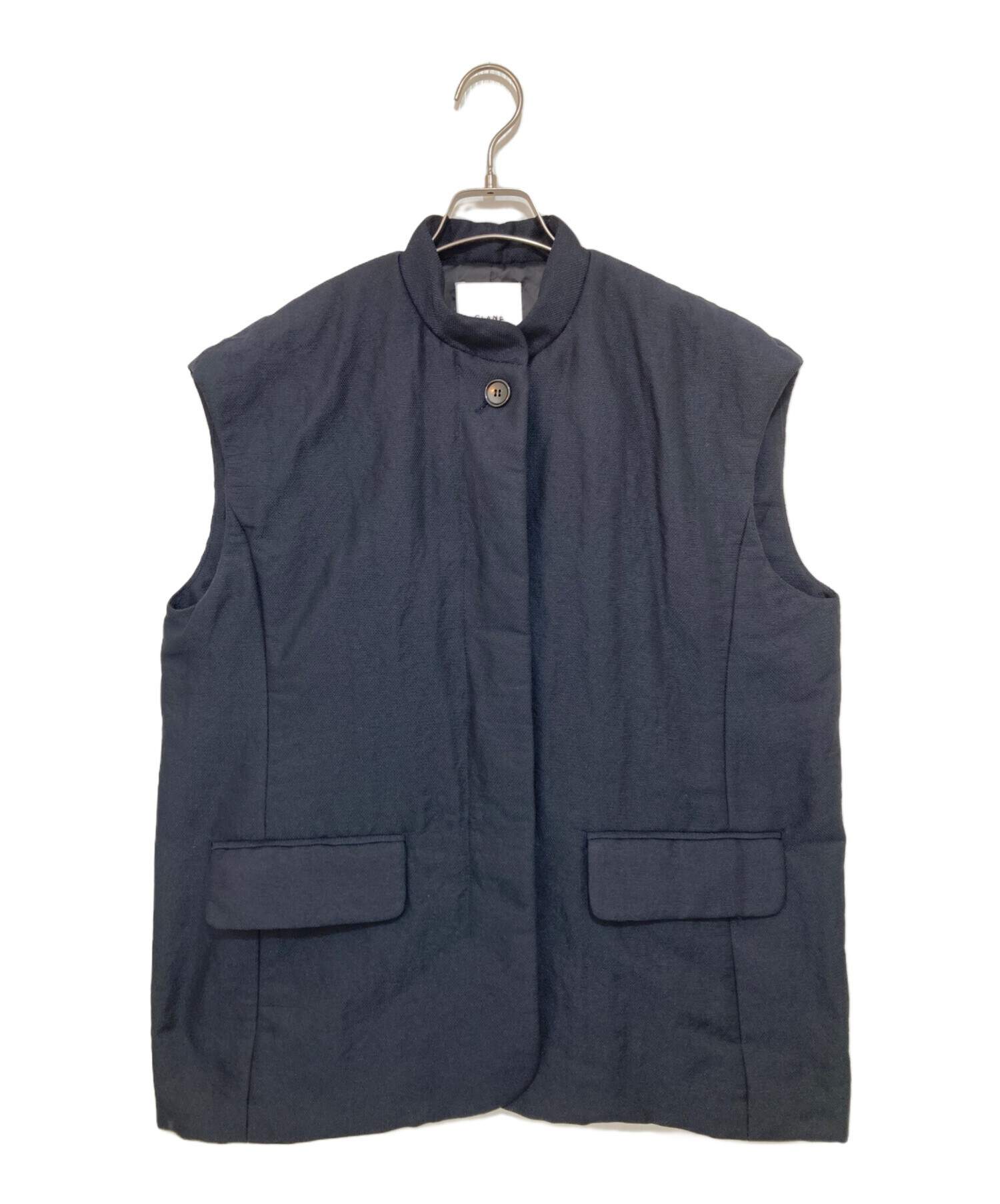 中古・古着通販】CLANE (クラネ) PADDED MESH VEST ネイビー サイズ:2 