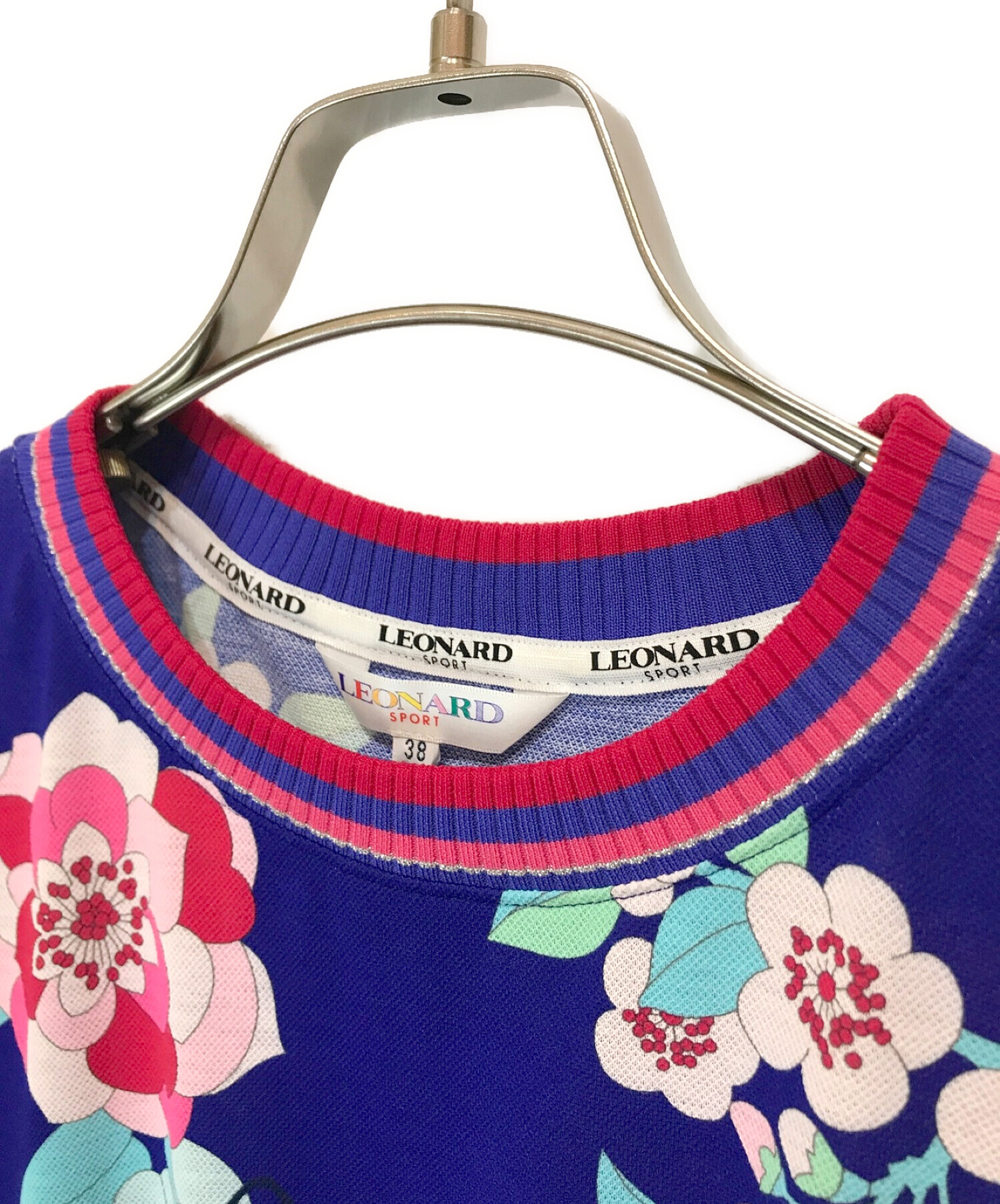 中古・古着通販】LEONARD SPORT (レオナール スポーツ) 花柄ワンピース 