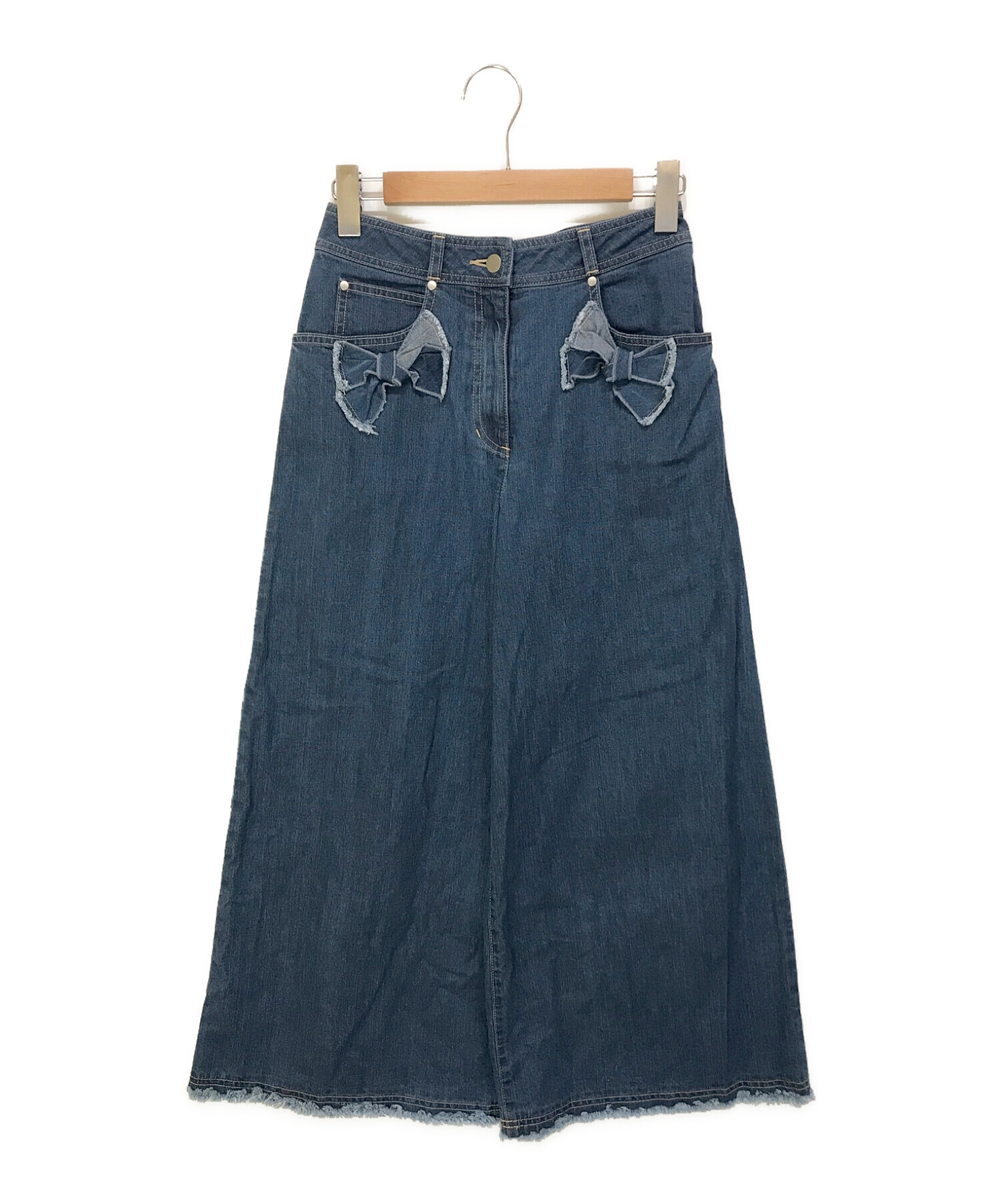 M'S GRACY エムズグレイシー ワイドデニムパンツ