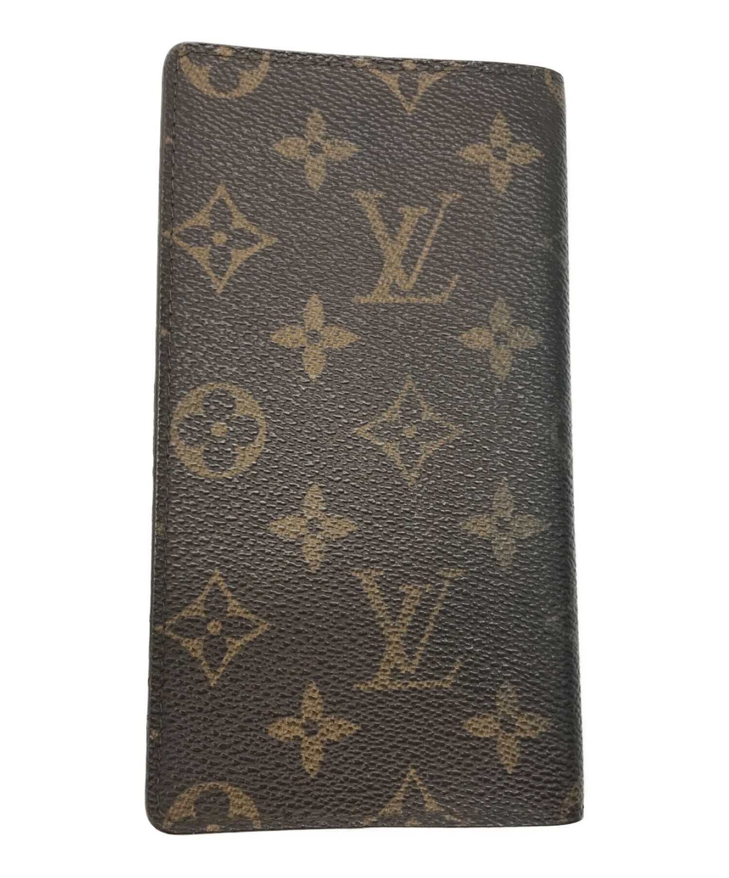 中古・古着通販】LOUIS VUITTON (ルイ ヴィトン) 手帳カバー ブラウン 