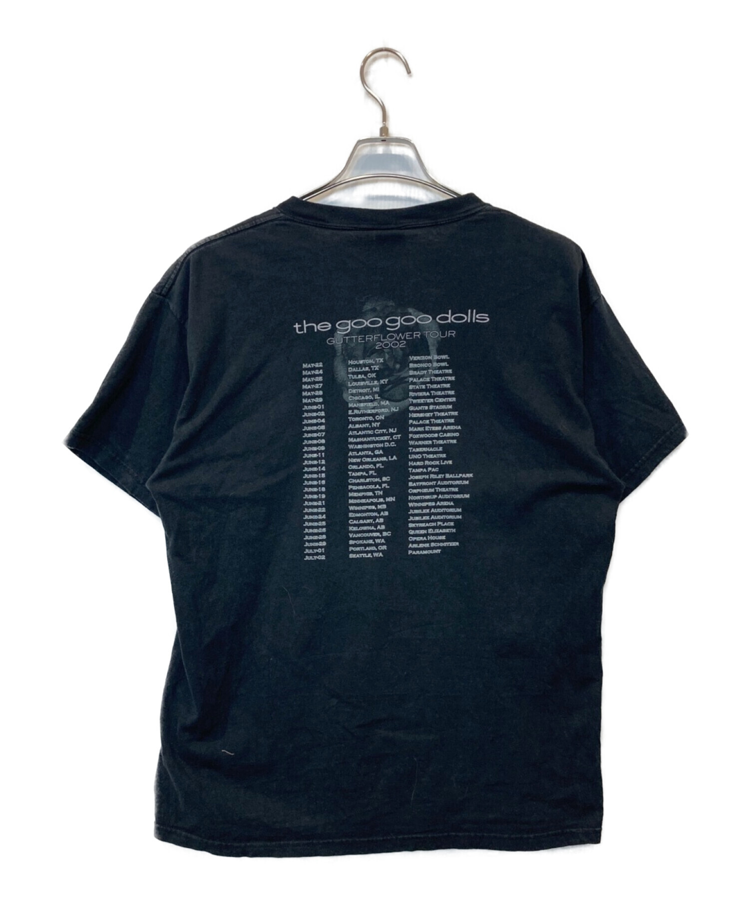 中古】VINTAGE衣料 | ヴィンテージイリョウ 半袖Tシャツ ブラック  