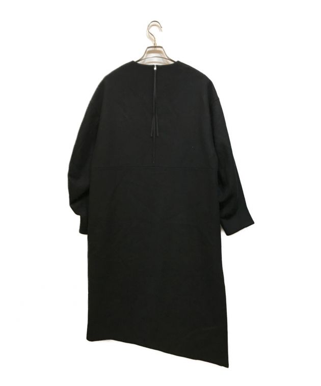 中古・古着通販】HYKE (ハイク) バックジップウールワンピース 