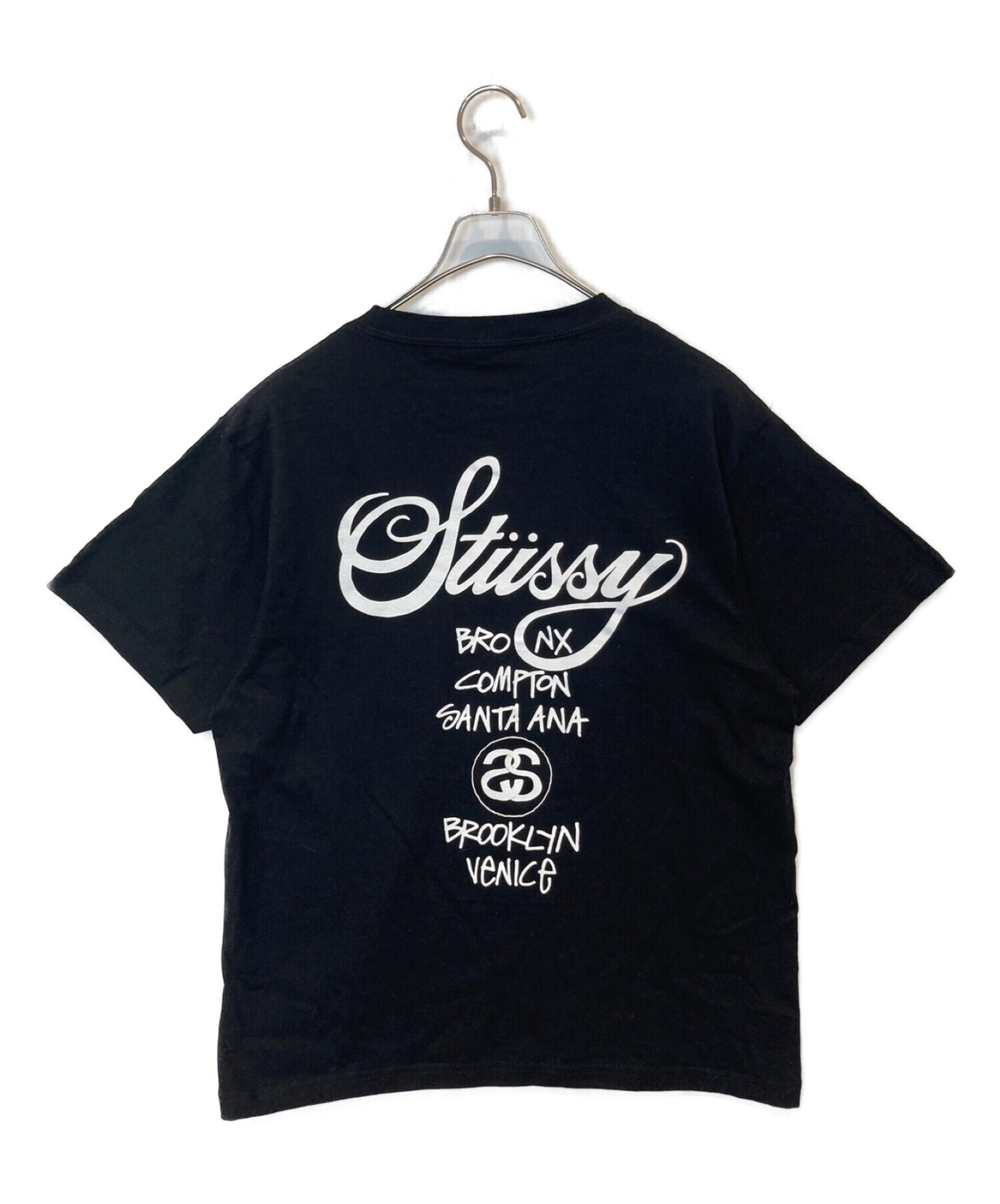 中古・古着通販】stussy (ステューシー) ワールドツアーTシャツ