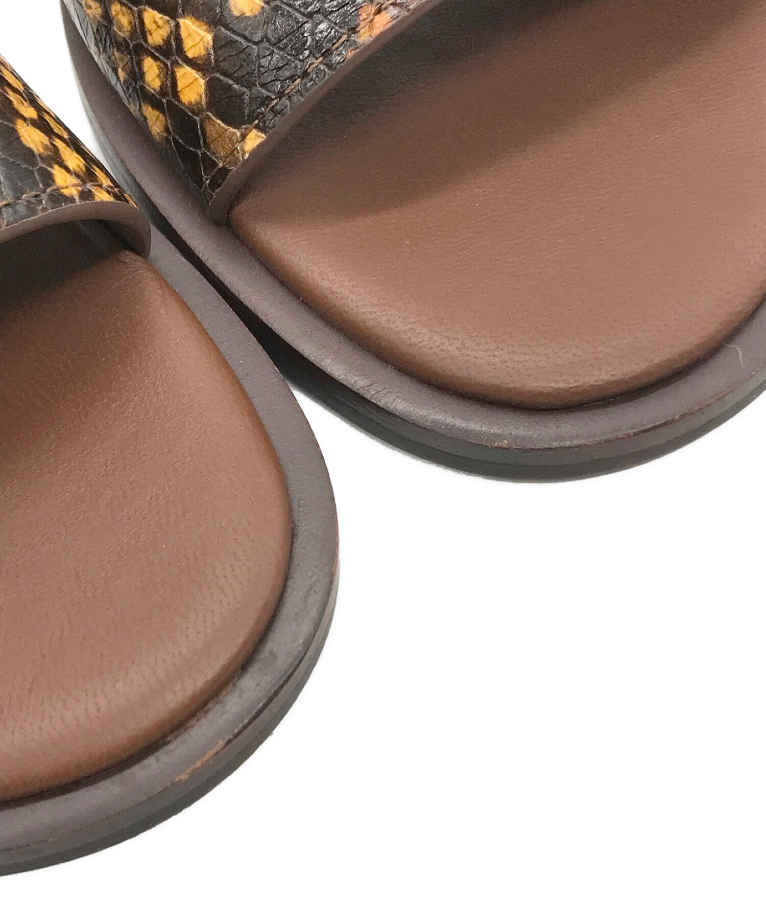 中古・古着通販】TORY BURCH (トリーバーチ) ミュール ロゴ サンダル 