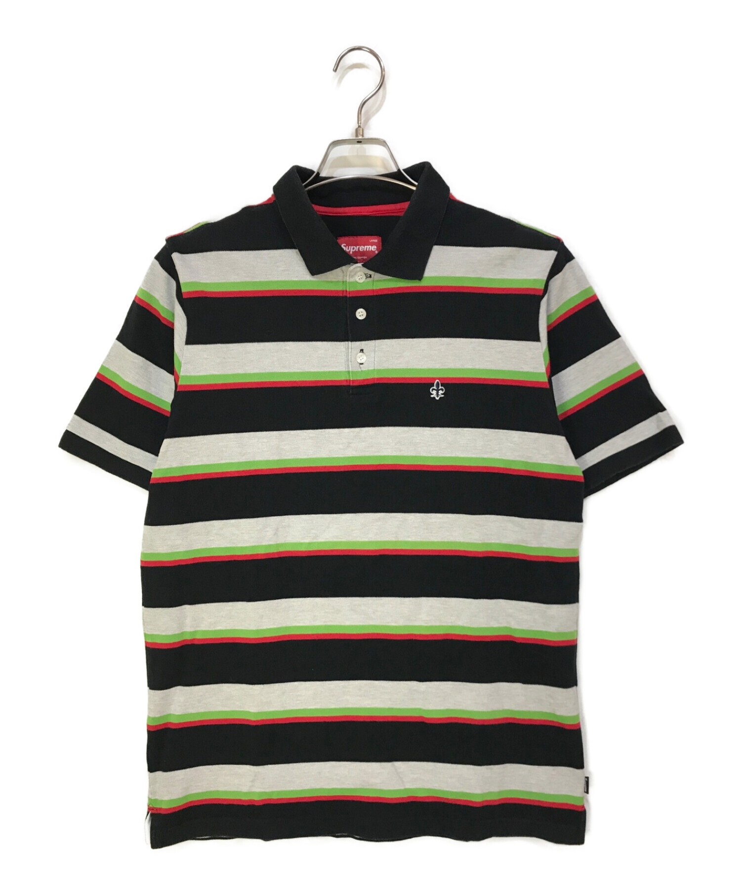 中古・古着通販】SUPREME (シュプリーム) Multi Stripe Polo マルチ 