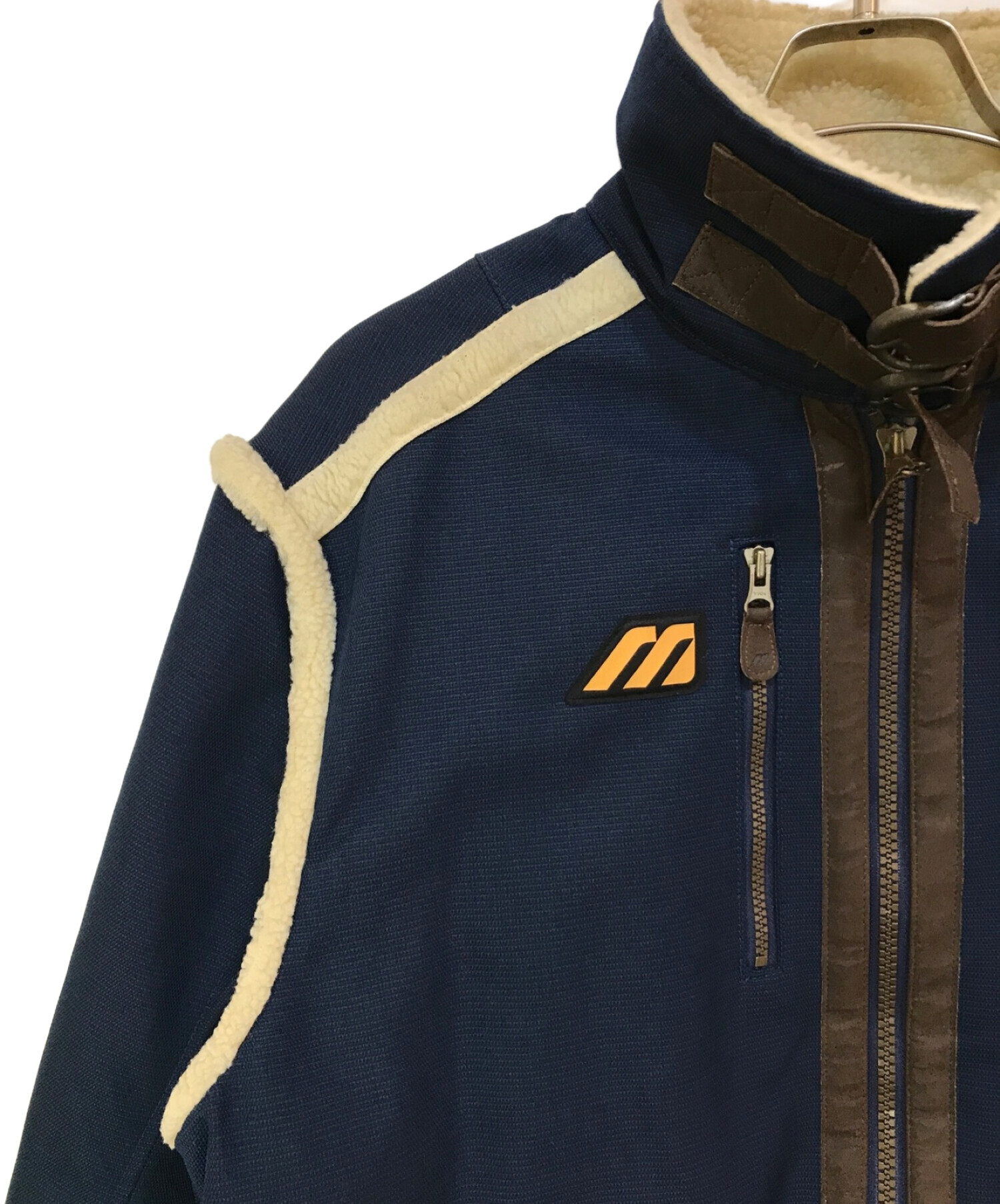 中古・古着通販】MIZUNO (ミズノ) ボアジャケット ネイビー｜ブランド 