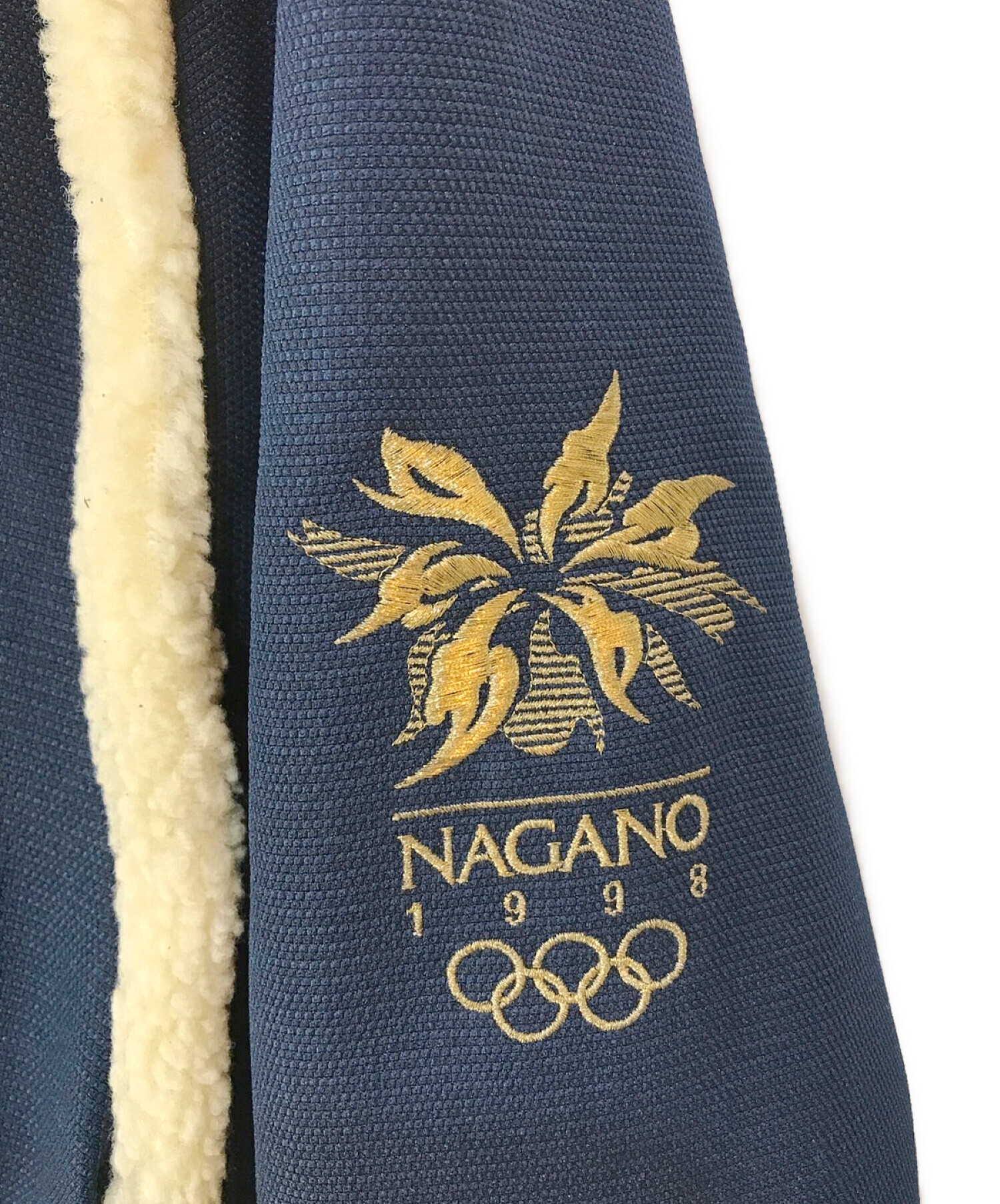 中古・古着通販】MIZUNO (ミズノ) ボアジャケット ネイビー｜ブランド  