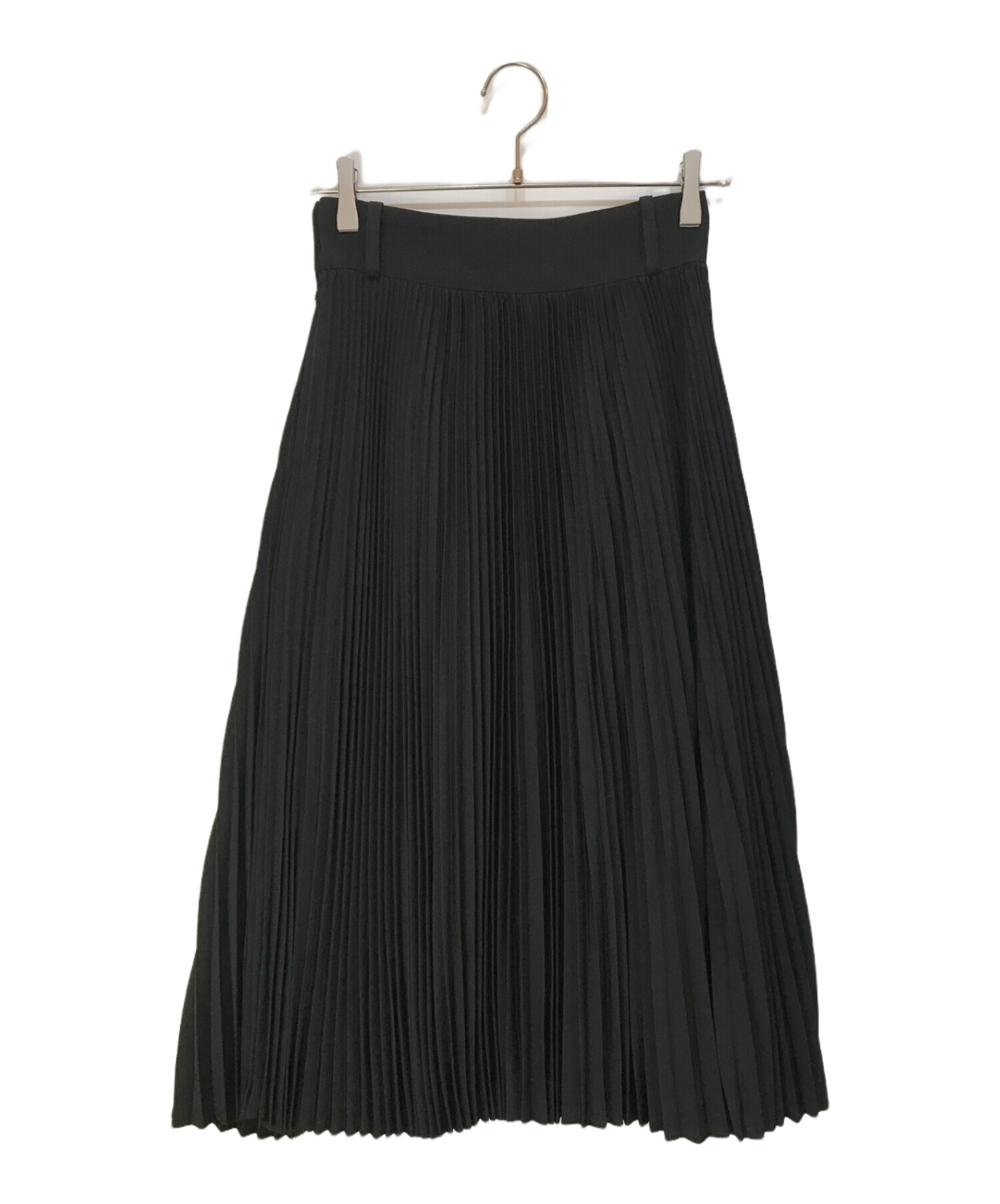 中古・古着通販】HYKE (ハイク) プリーツスカート ブラック サイズ:1  
