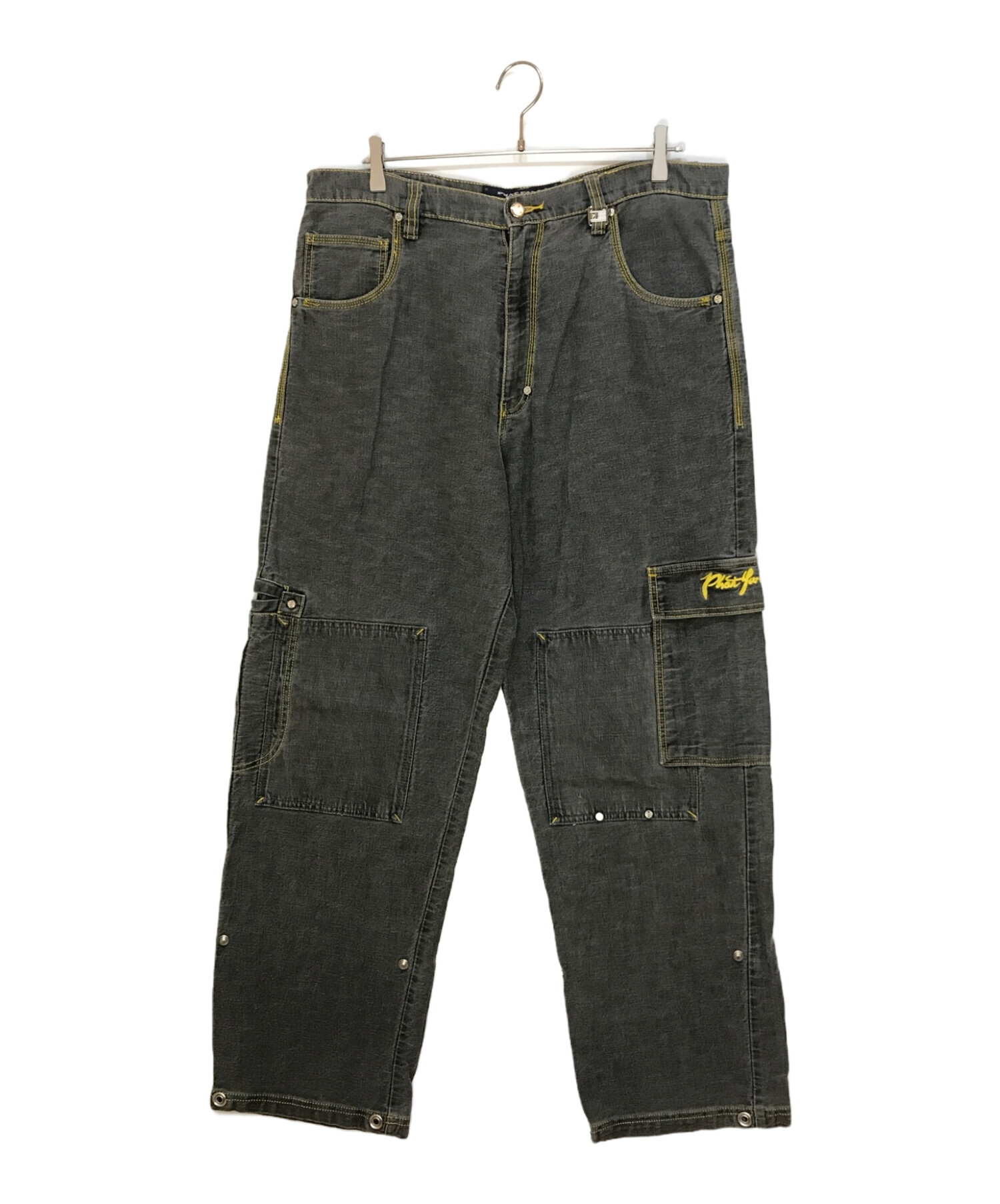 中古・古着通販】PHAT FARM (ファットファーム) デニムカーゴパンツ 