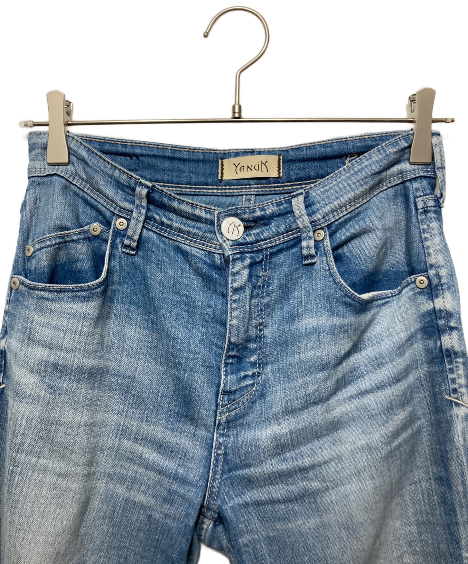 中古・古着通販】YANUK (ヤヌーク) RUTH Slim Tapered デニムパンツ 