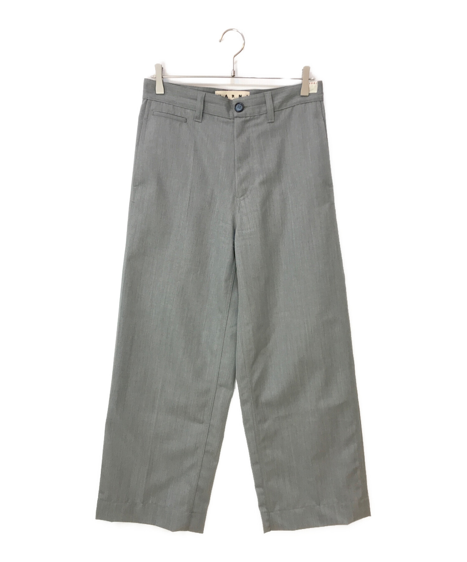 中古・古着通販】MARNI (マルニ) ウールパンツ グレー サイズ:44 