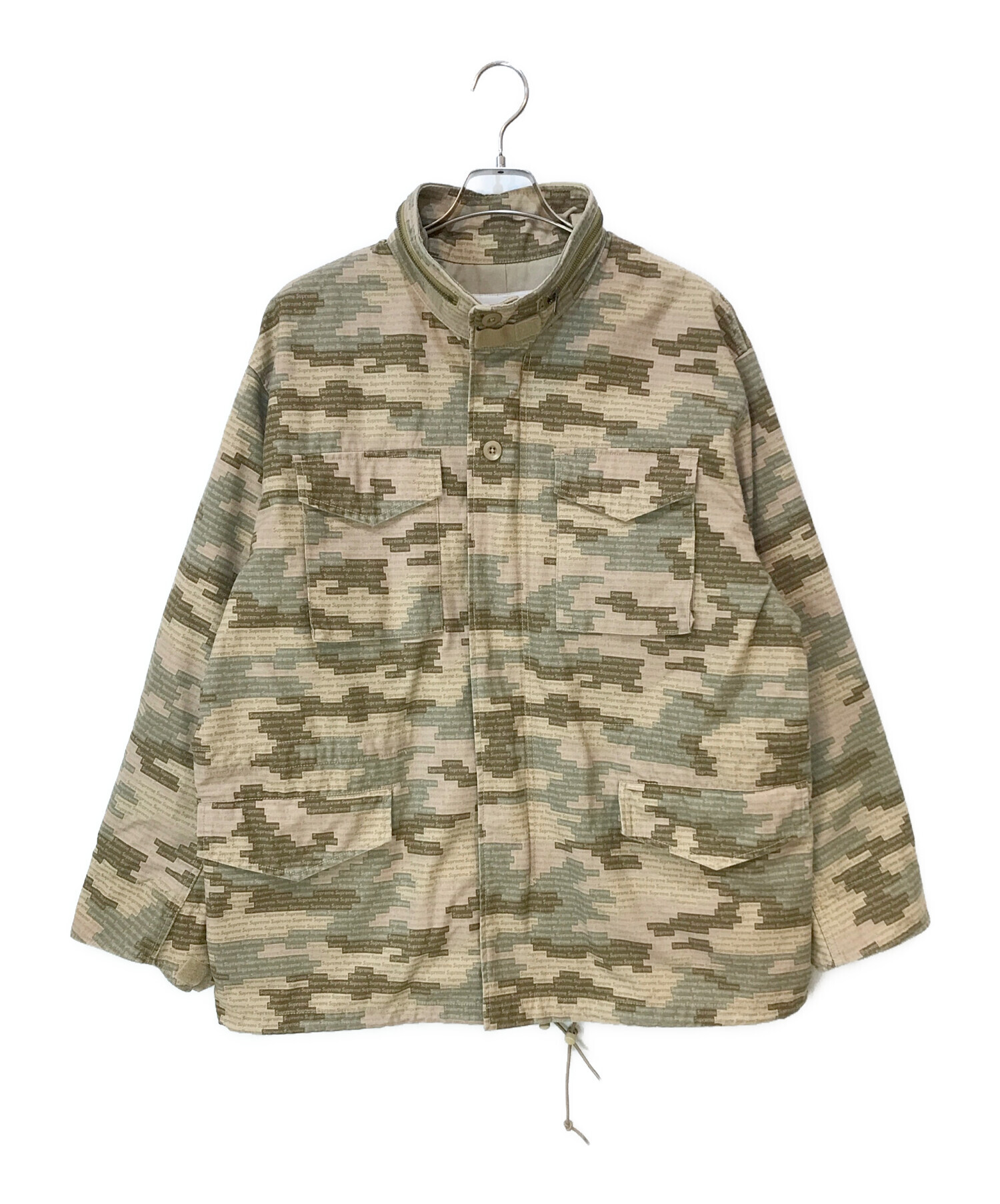 Supreme Logo Camo M-65 迷彩 ミリタリー ジャケットL
