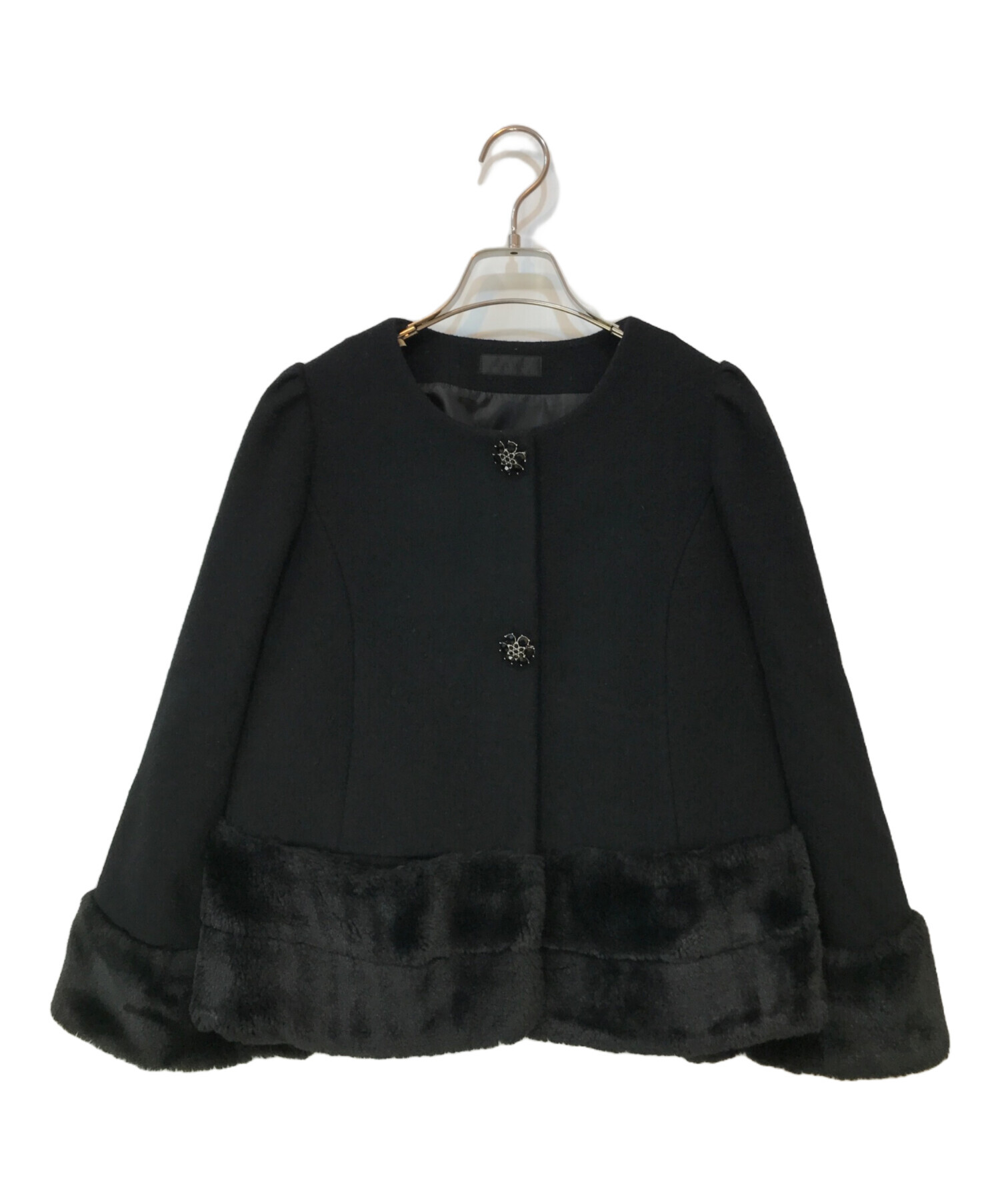 中古・古着通販】TO BE CHIC (トゥービーシック) ダブルビジュー 