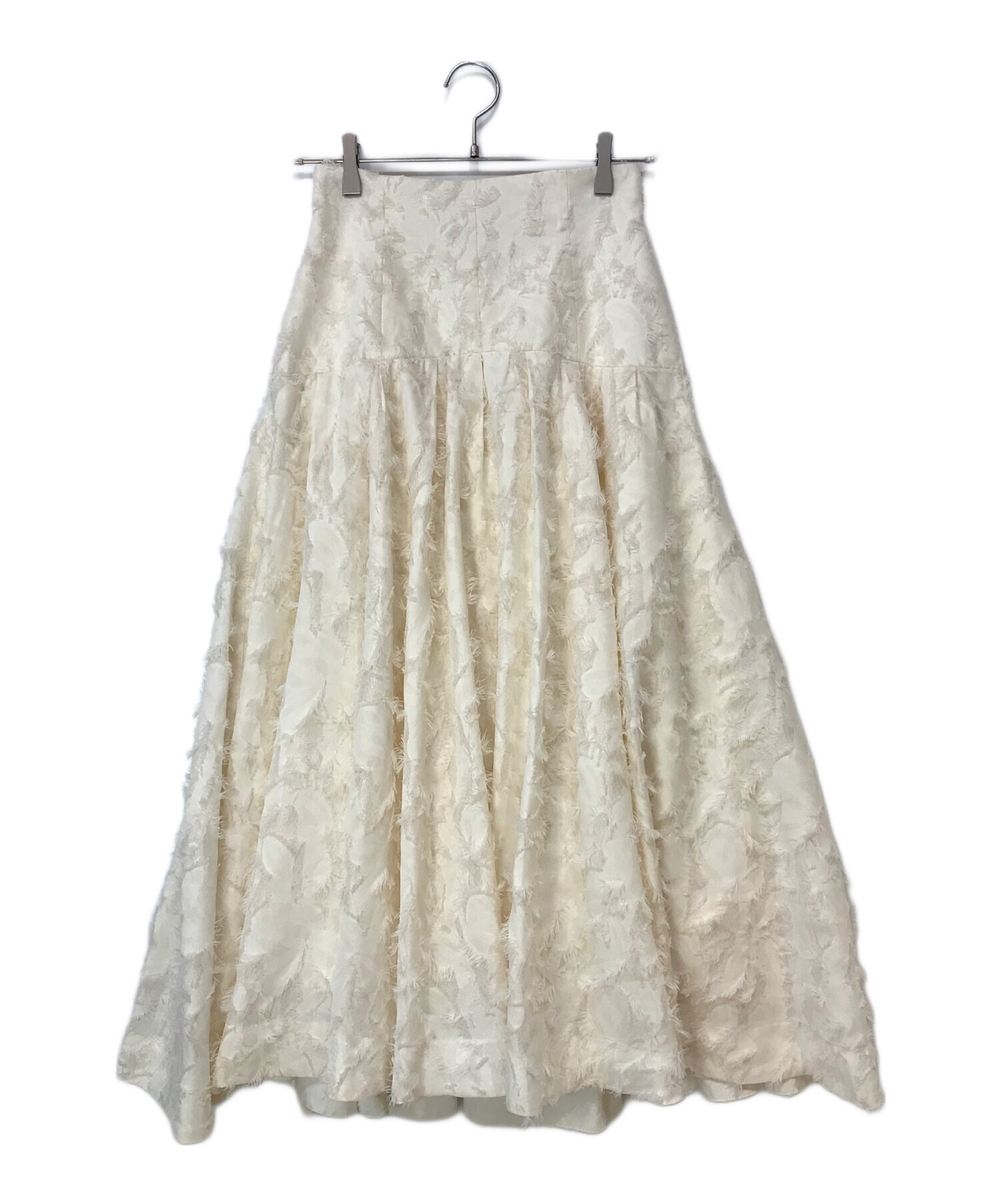 Arpege story フラッフィーギャザーフレアスカート