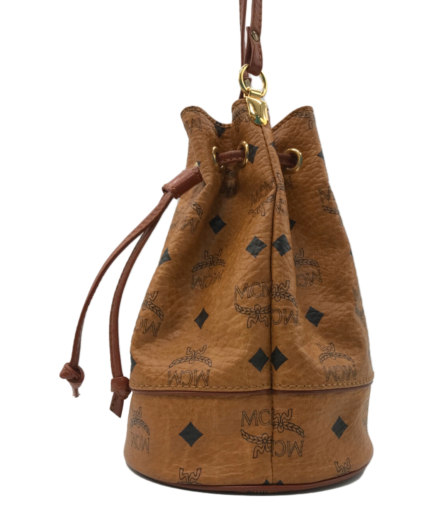 中古・古着通販】MCM (エムシーエム) ヴィセトス柄 巾着ショルダー